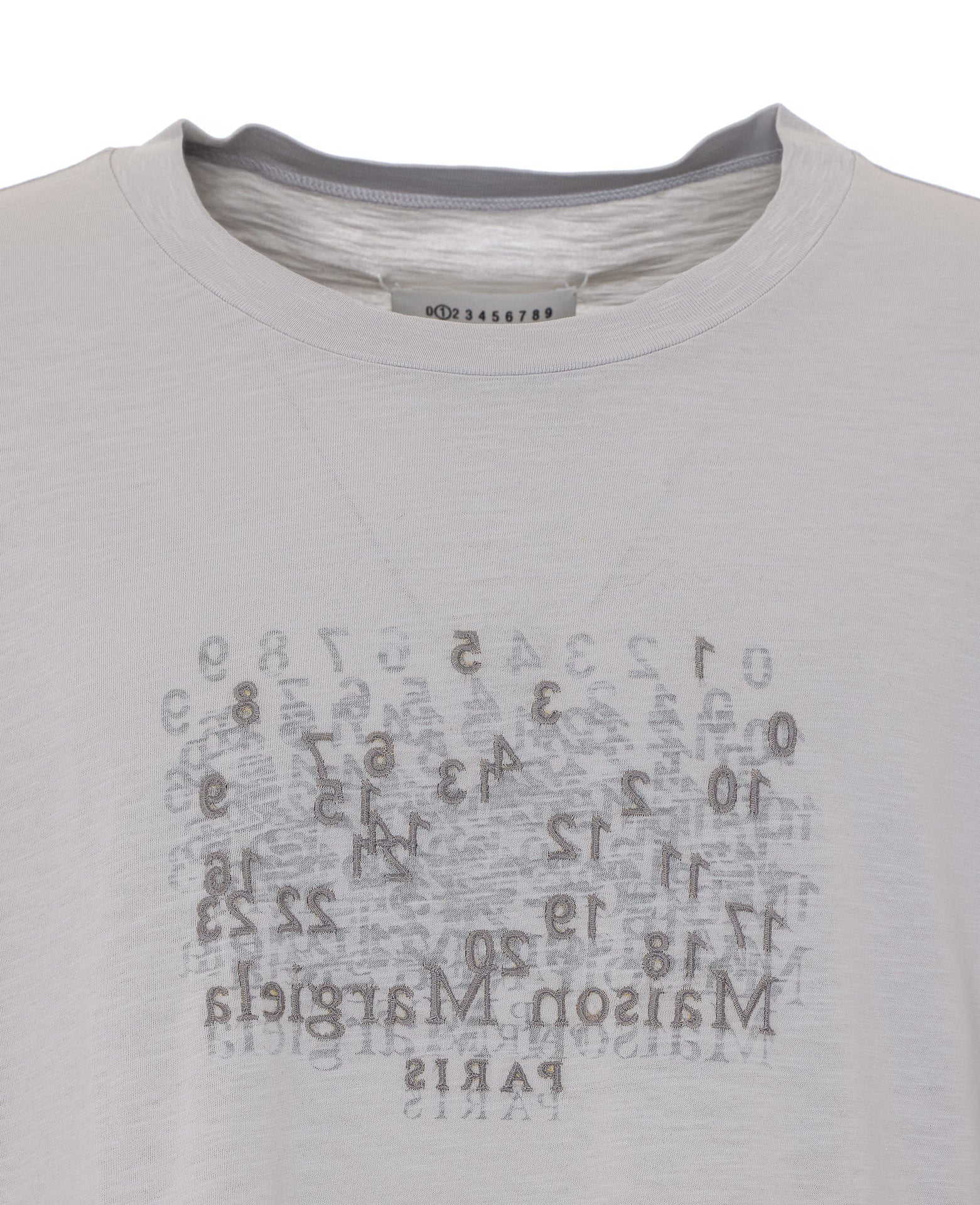 Maison Margiela T-Shirts And Polos Grey Cotton