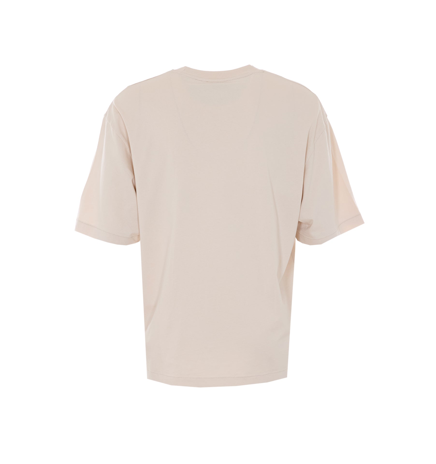 Off White T-Shirts And Polos Beige Cotton