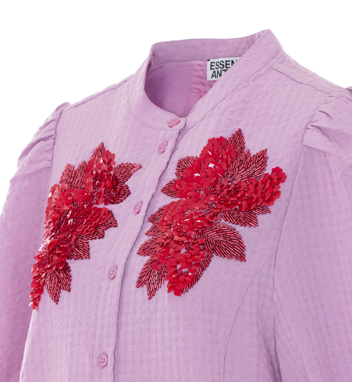 Essentiel Antwerp Shirts Pink Polyester
