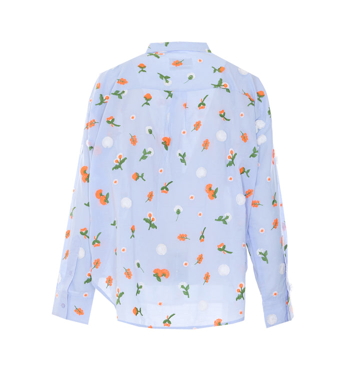 Essentiel Antwerp Shirts Blue Cotton