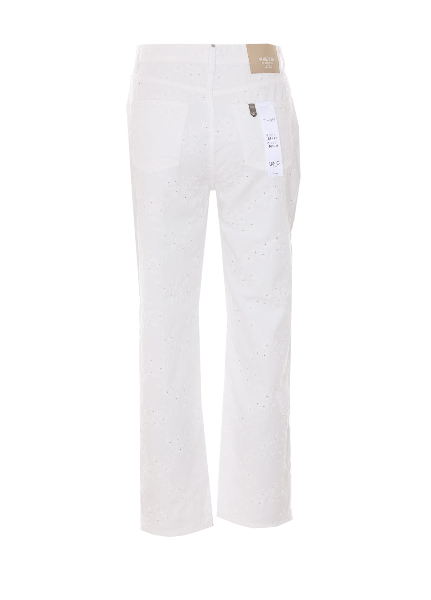 Liu Jo Trousers White Cotton