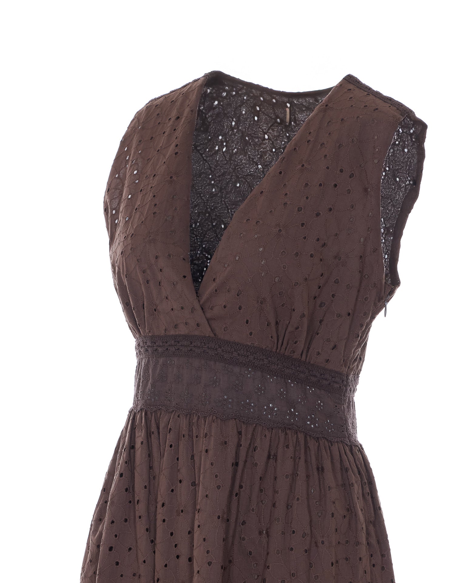 Twin-Set Dresses Brown Cotton