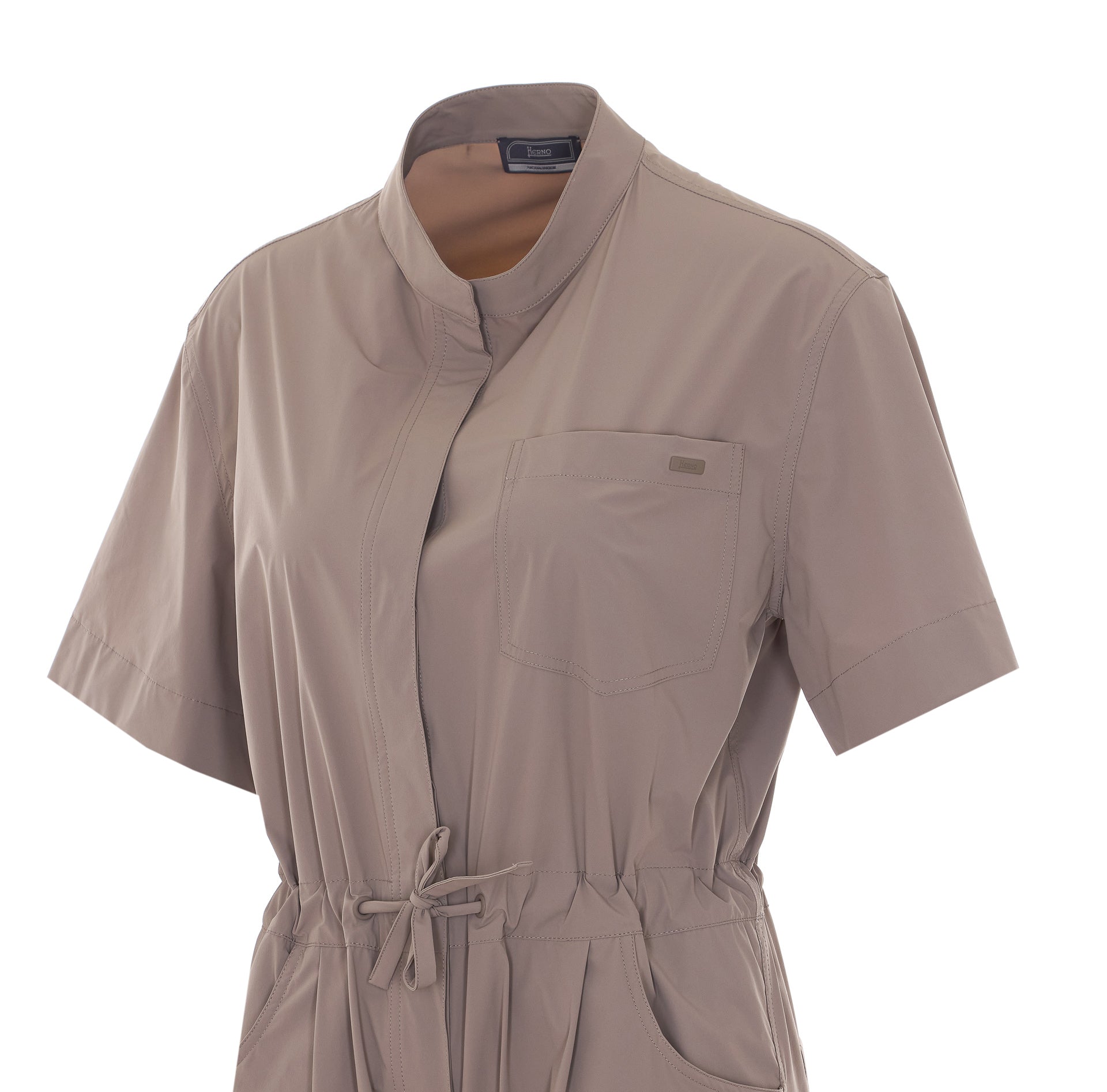 Herno Trousers Beige Polyamide