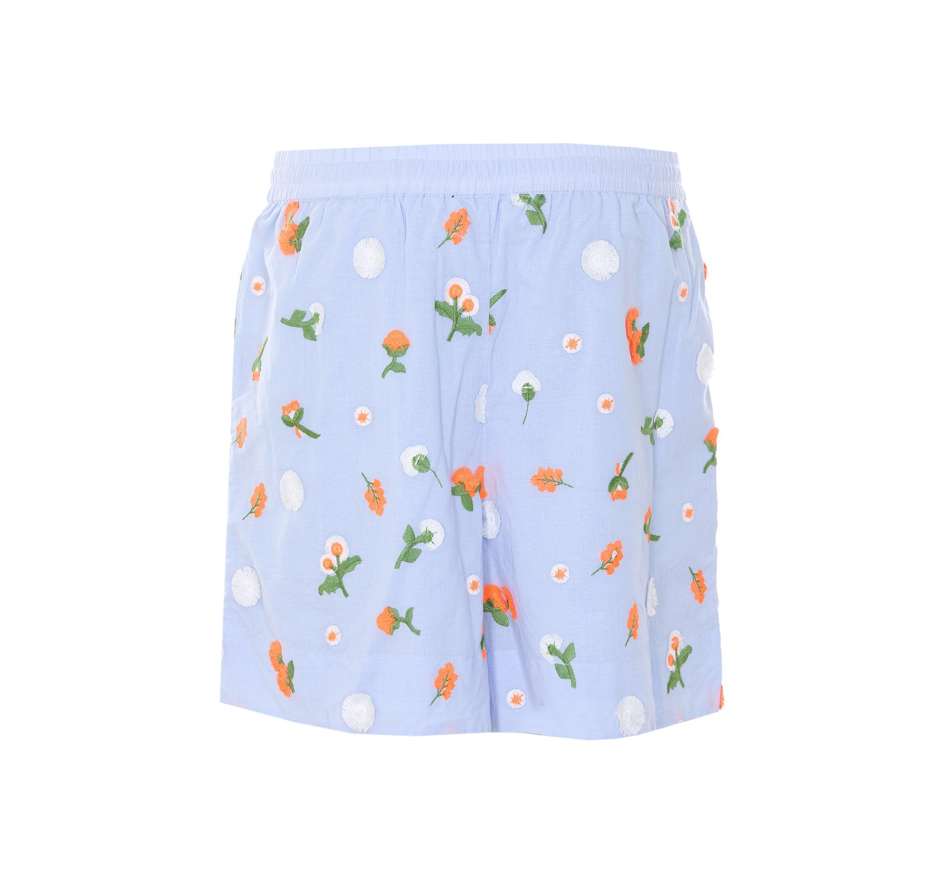 Essentiel Antwerp Shorts Blue Cotton