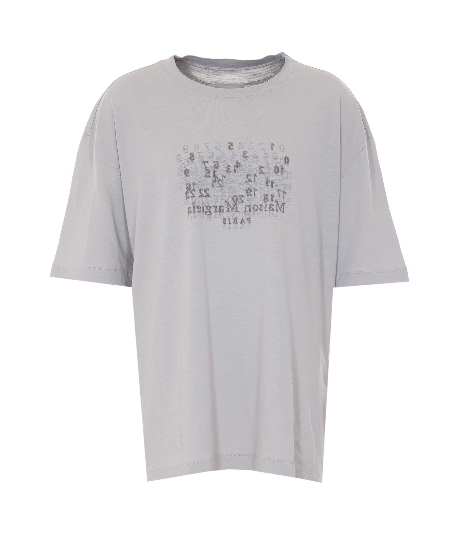 Maison Margiela T-Shirts And Polos Grey Cotton