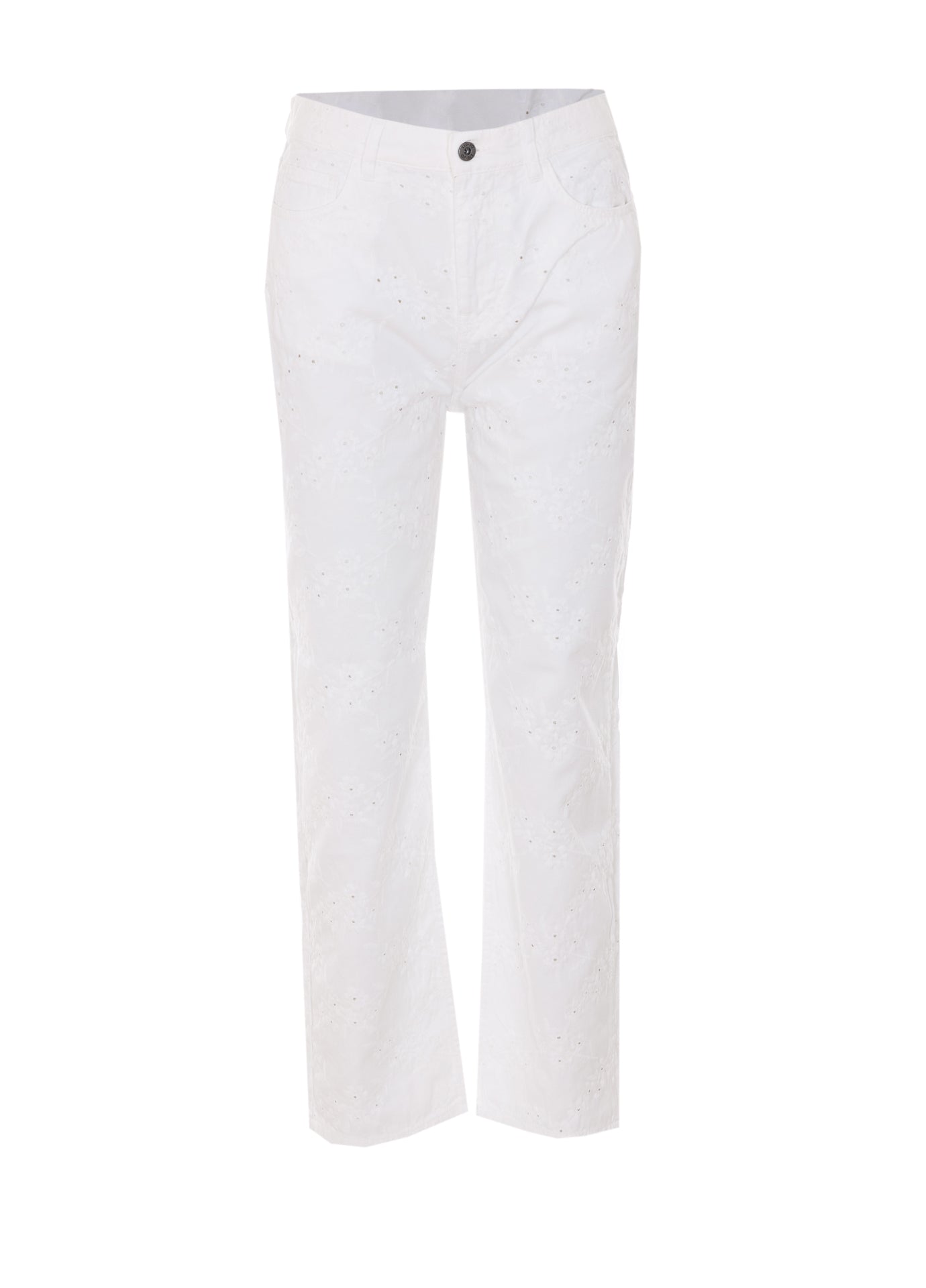 Liu Jo Trousers White Cotton