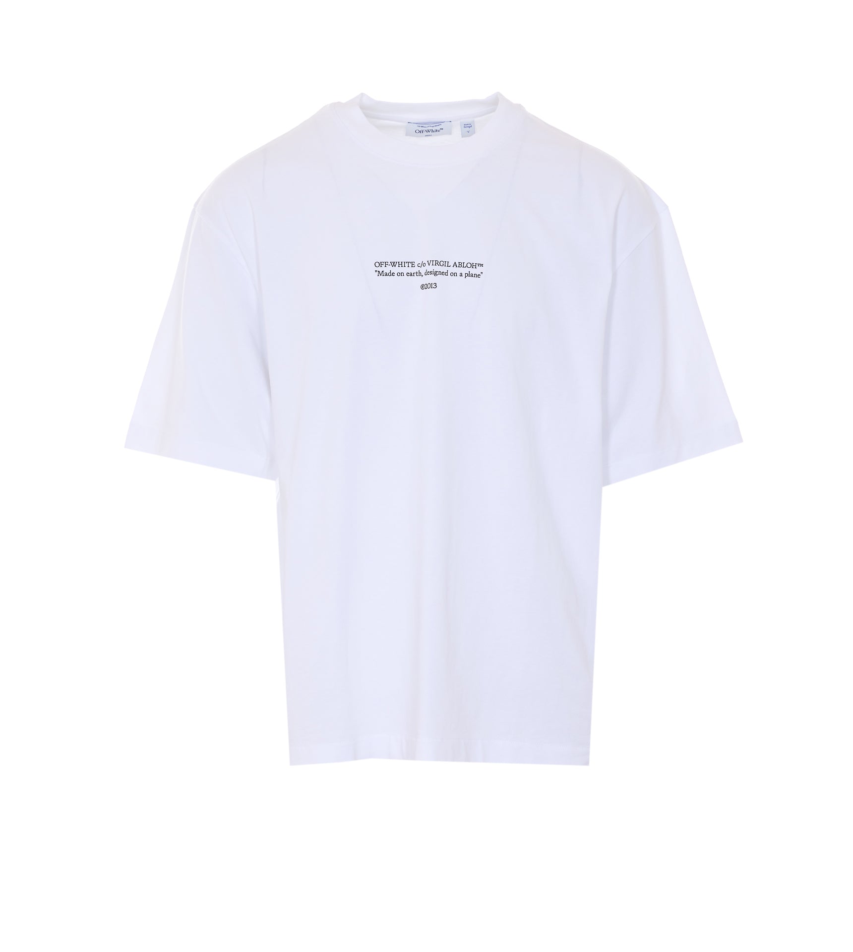 Off White T-Shirts And Polos Cotton