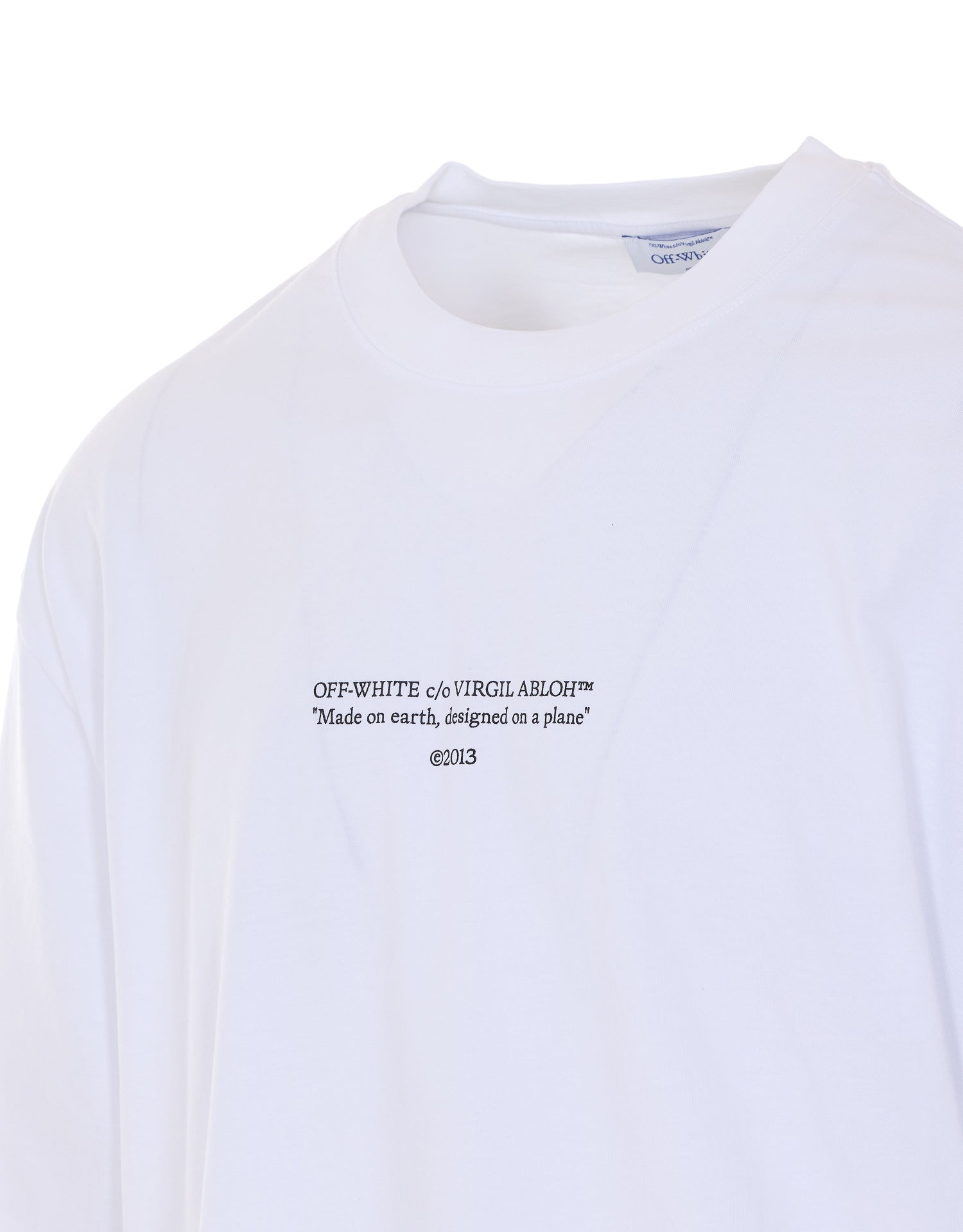 Off White T-Shirts And Polos Cotton