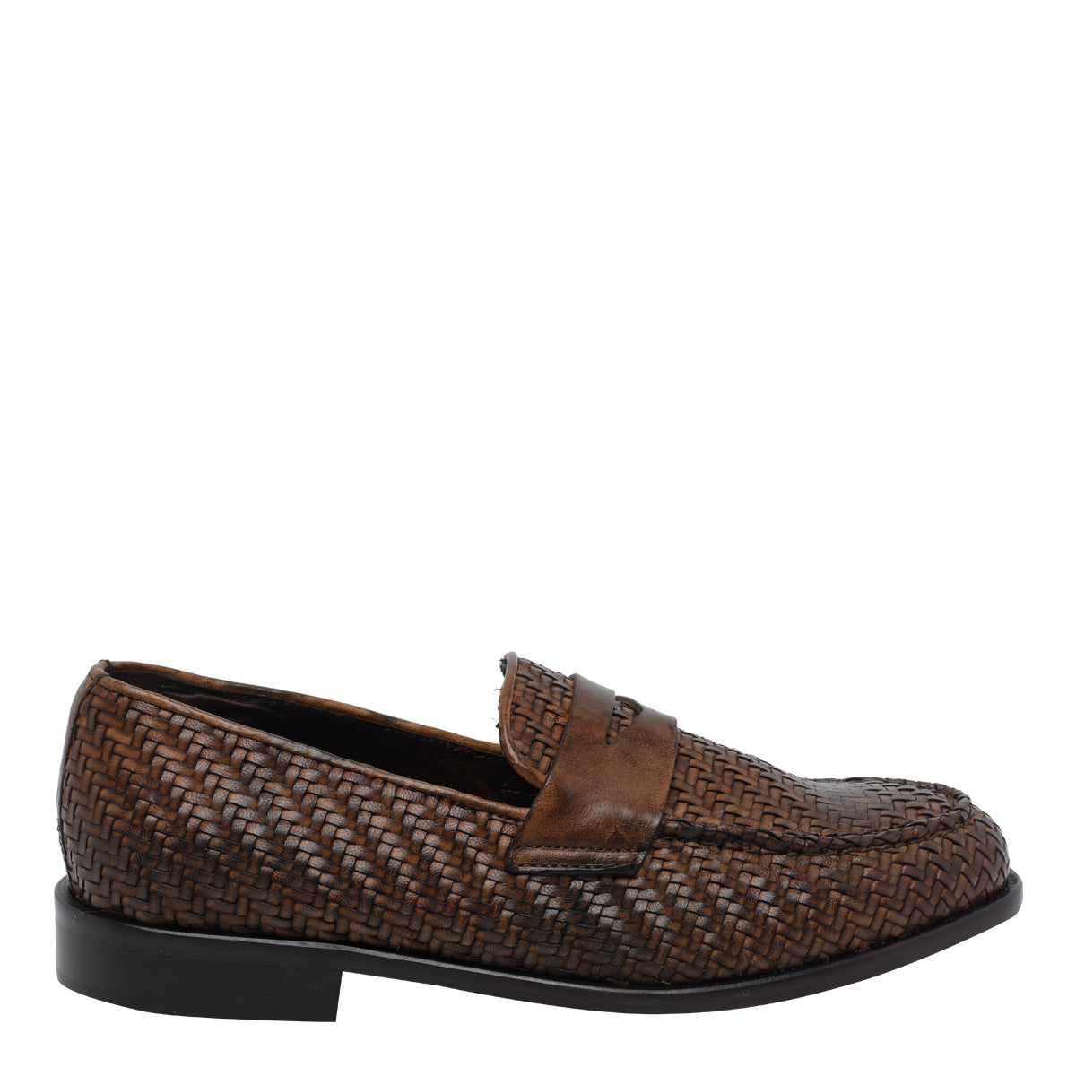 Pawelks Flat Shoes Brown Calf Leather/leather Sole