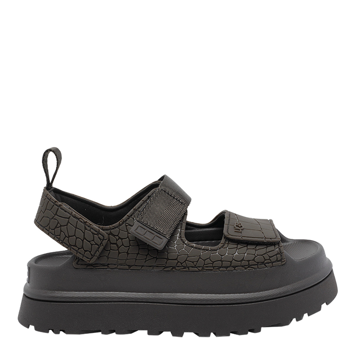 Ugg Sandals Grey Rubber/rubber Sole