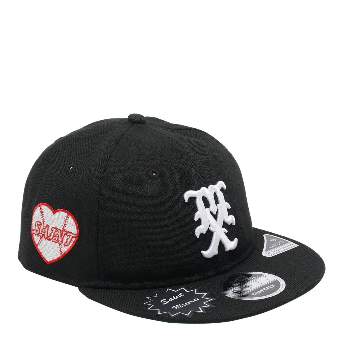 Saint Mxxxxxx Hats Black Polyester