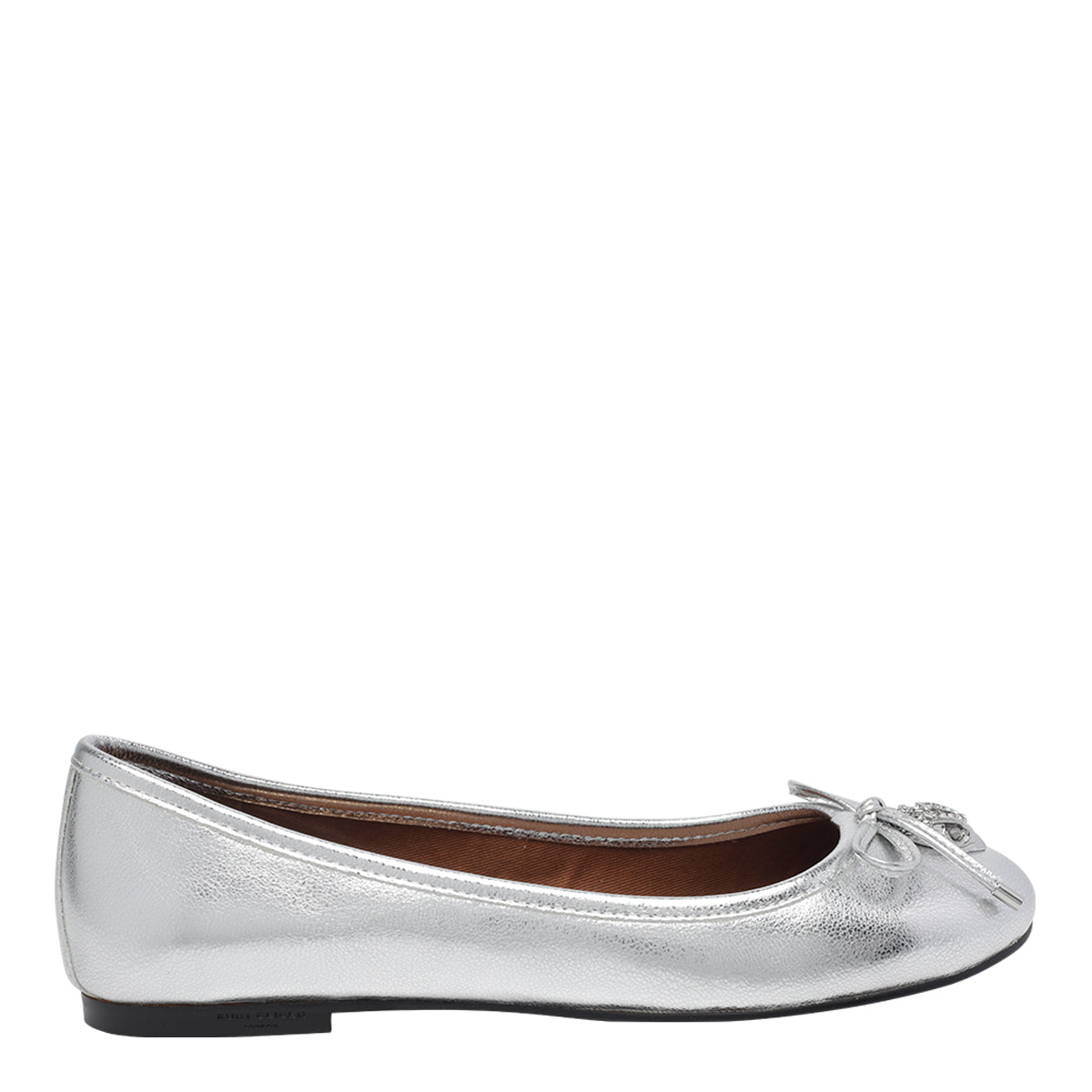 Kurt Geiger Flat Shoes Silver Calf Leather/rubber Sole