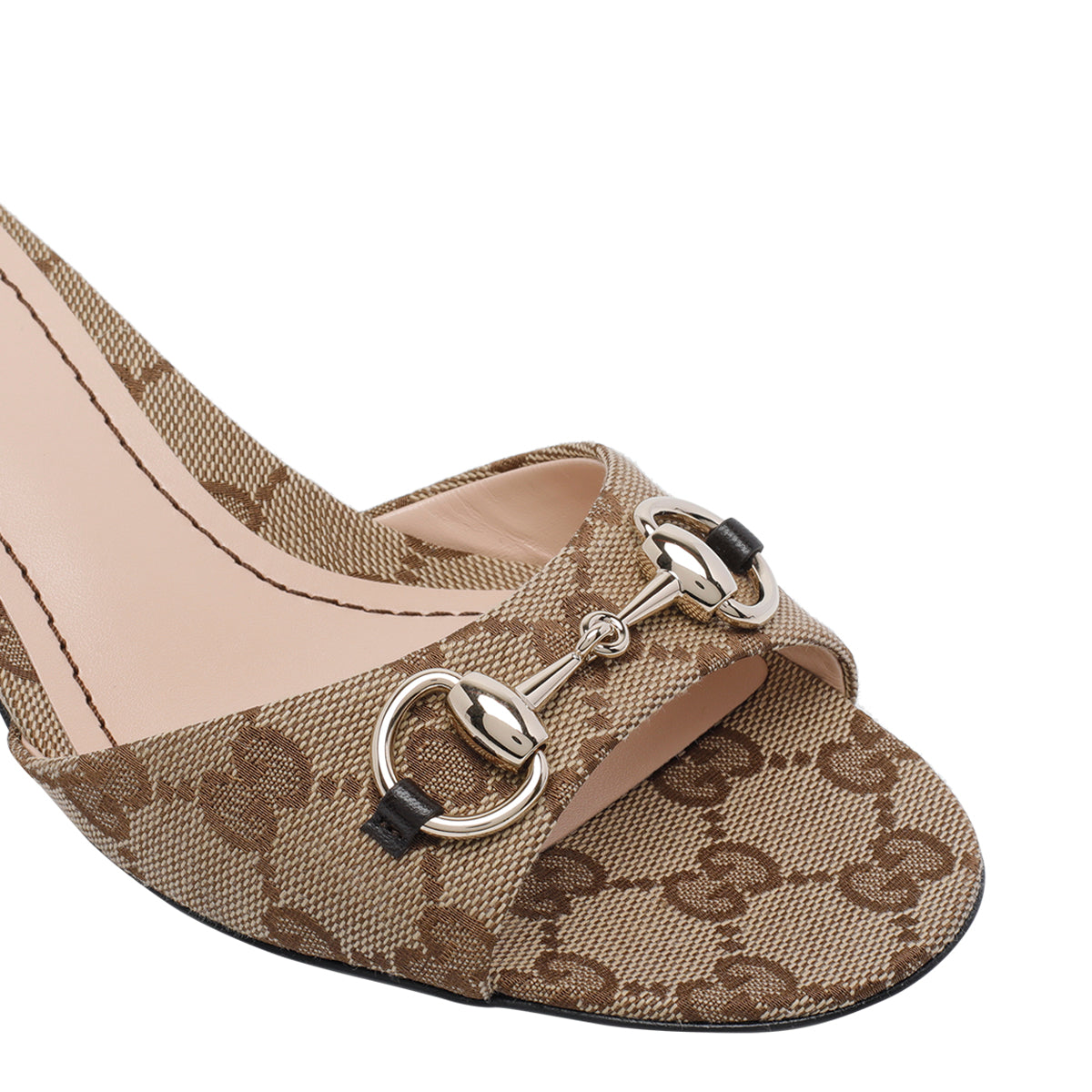 Gucci Sandals Beige Fabric/leather Sole