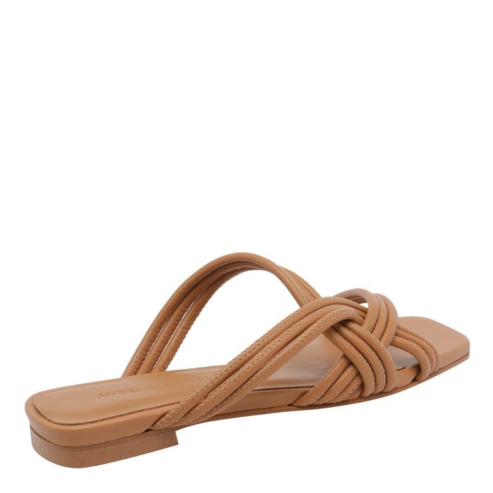 Angel Alarcon Sandals Brown Calf Leather/rubber Sole