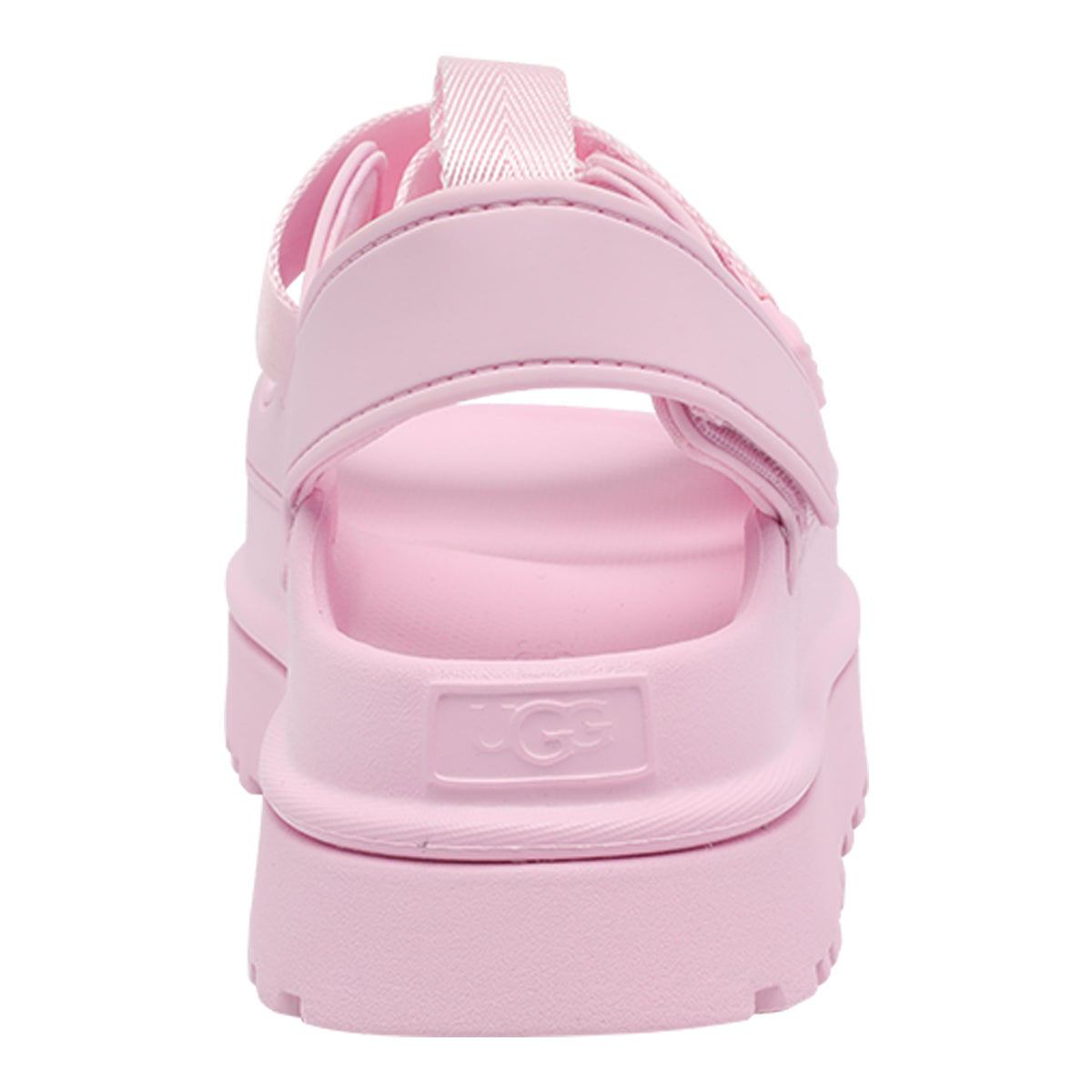 Ugg Sandals Pink Rubber/rubber Sole