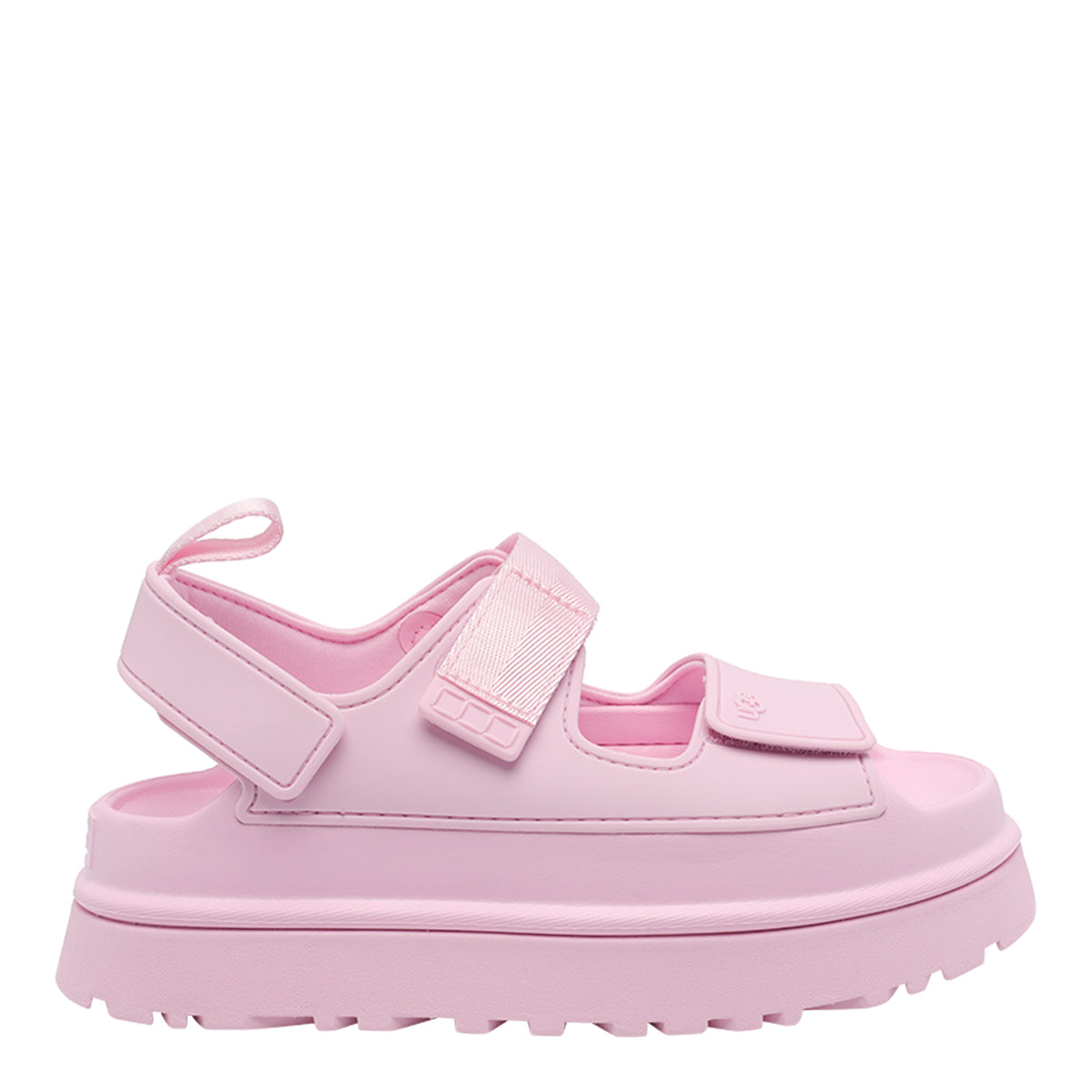 Ugg Sandals Pink Rubber/rubber Sole