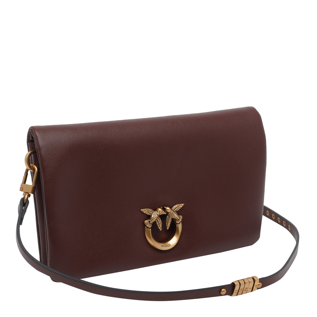 Pinko Bags Red Calf Leather