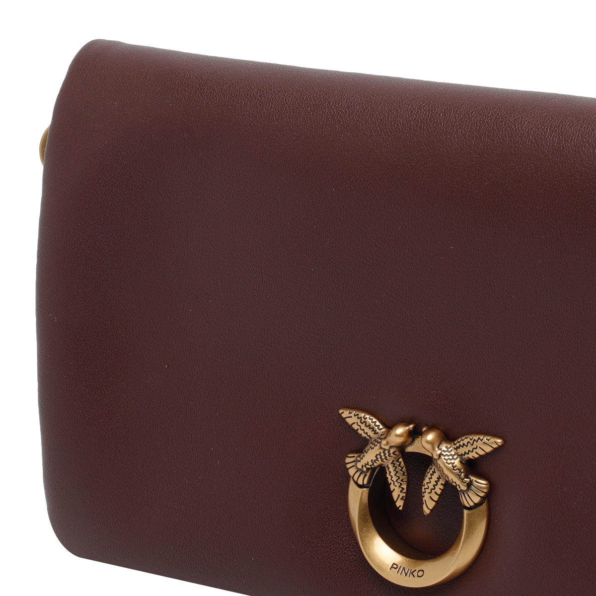 Pinko Bags Red Calf Leather