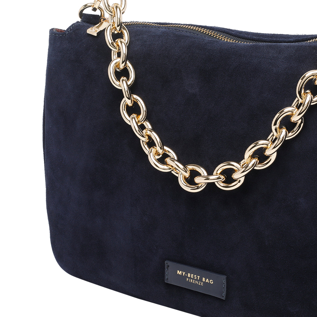My Best Bag Firenze Blue Calf Leather