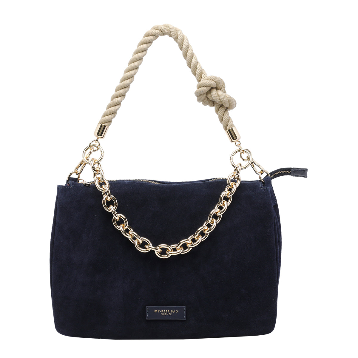 My Best Bag Firenze Blue Calf Leather