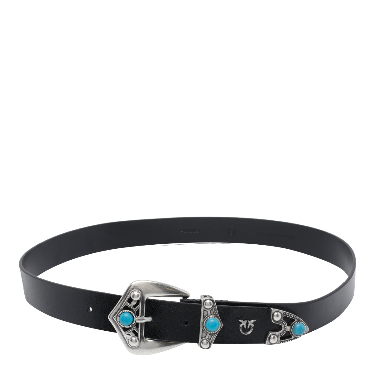 Pinko Belts Black Calf Leather