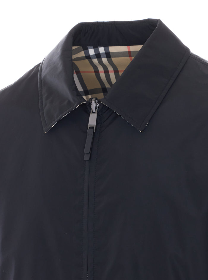 Burberry Jackets Black Polyamide