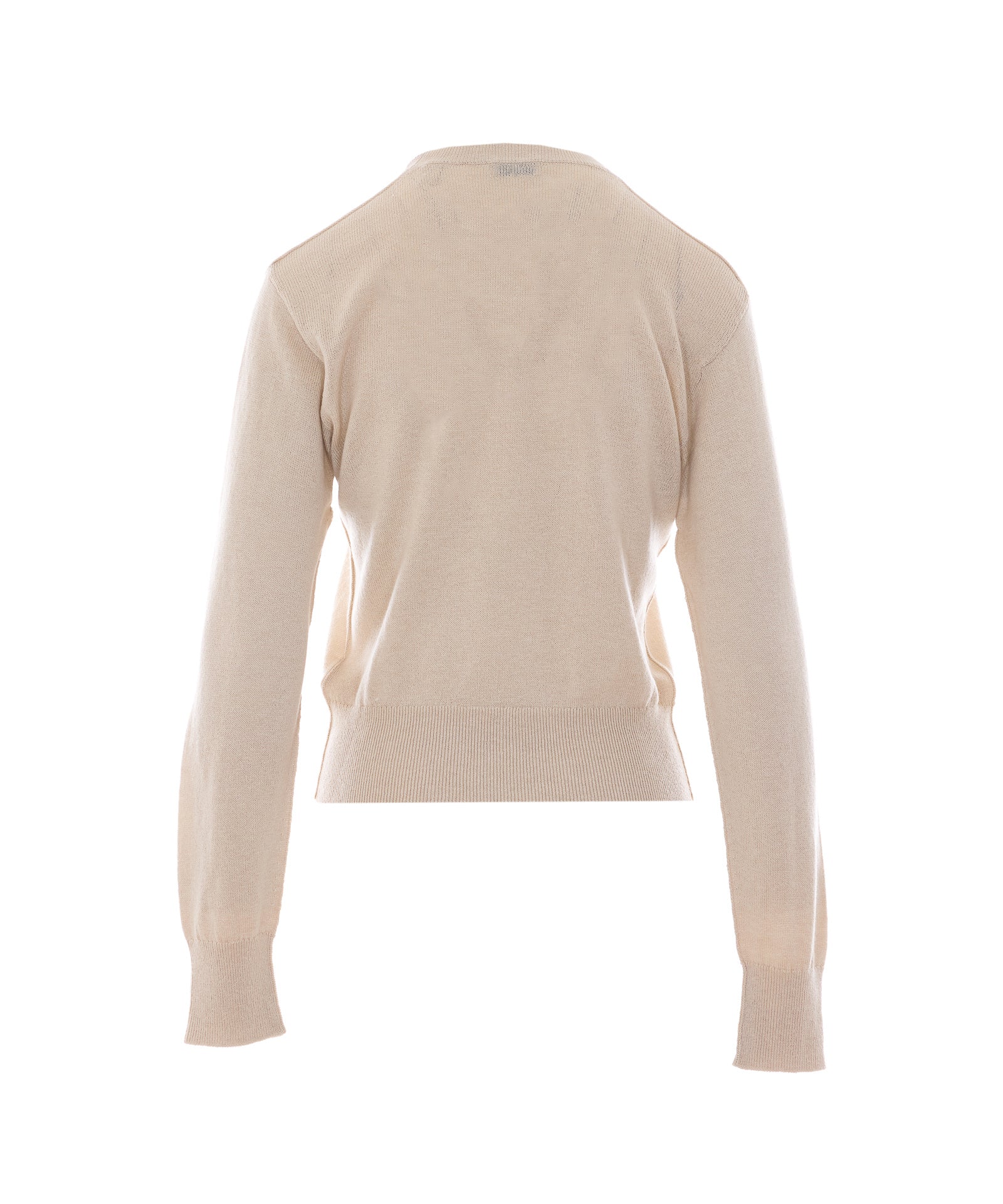 Burberry Sweaters Beige Cotton