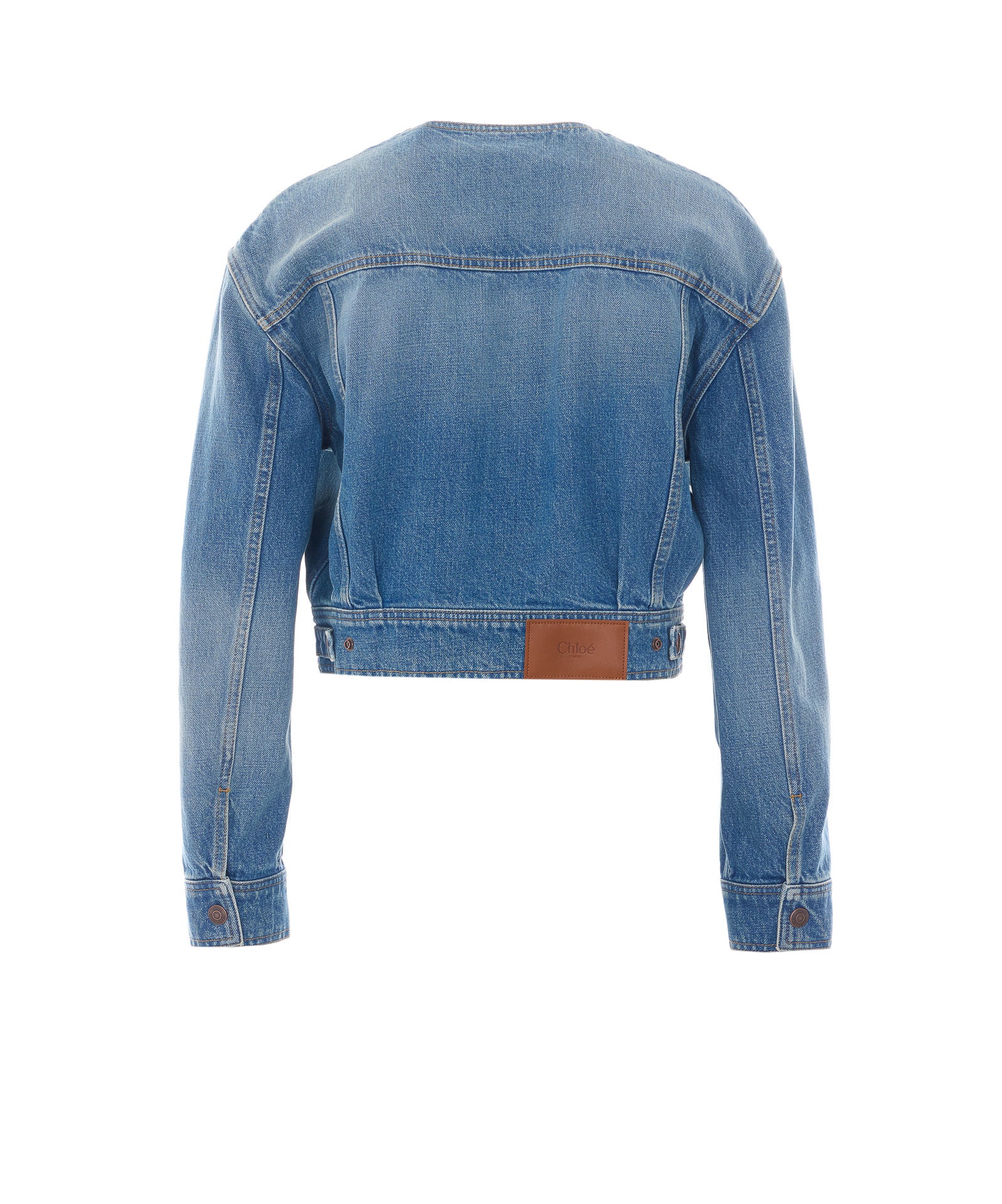Chloè Jackets Blue Cotton