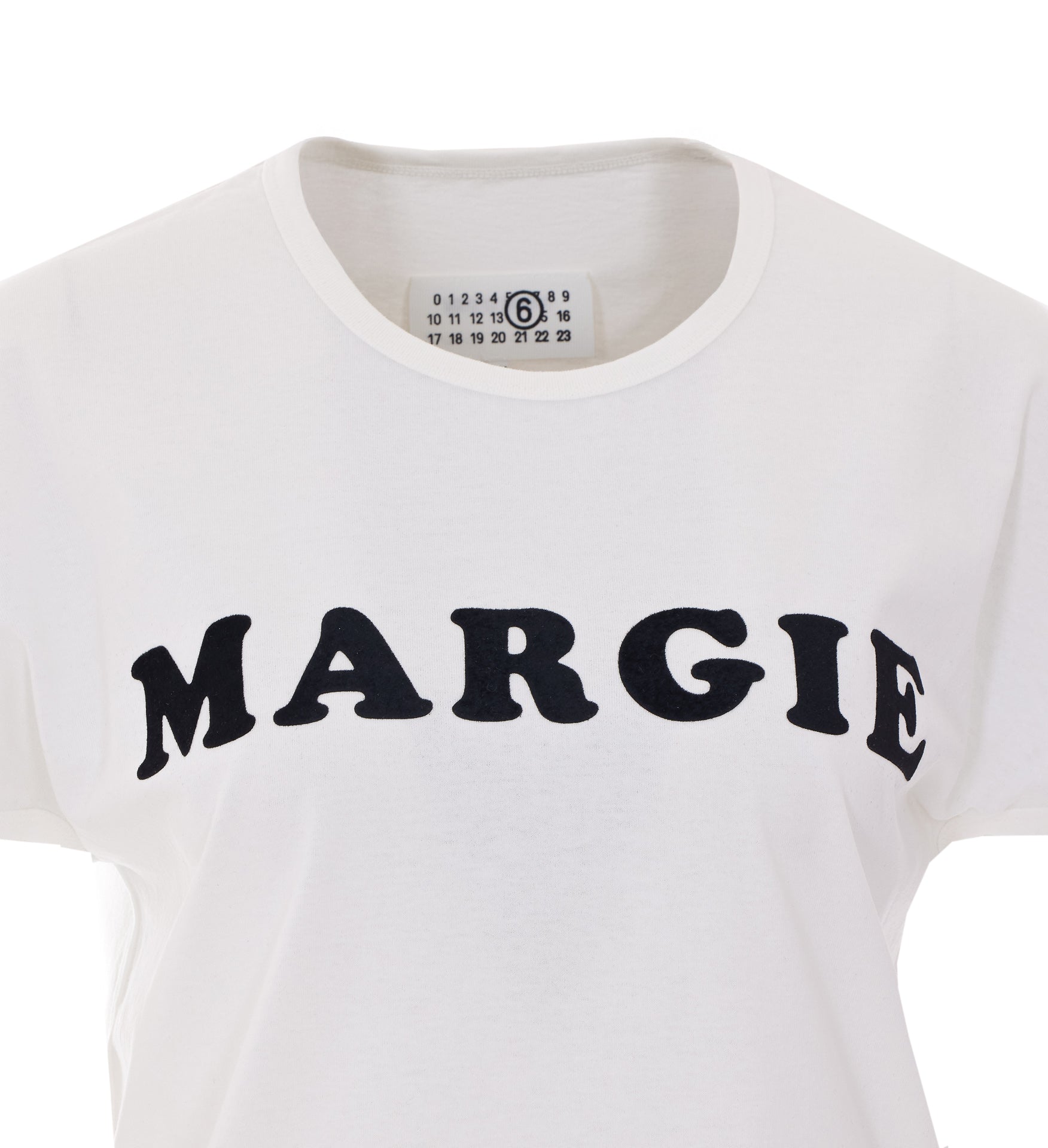 Mm6 Maison Margiela T-Shirts And Polos White Cotton