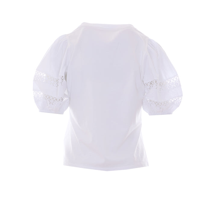 Twin-Set T-Shirts And Polos White Cotton