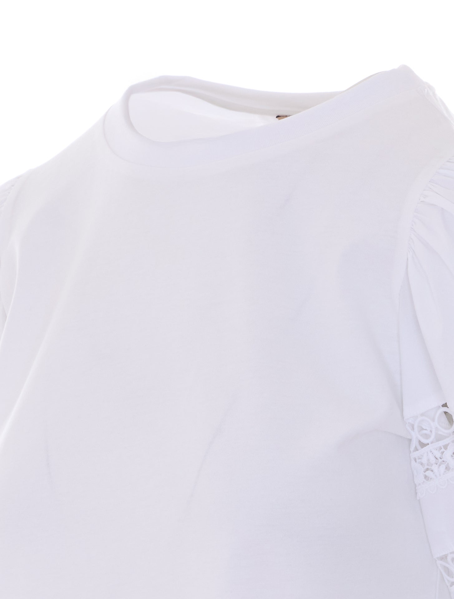 Twin-Set T-Shirts And Polos White Cotton