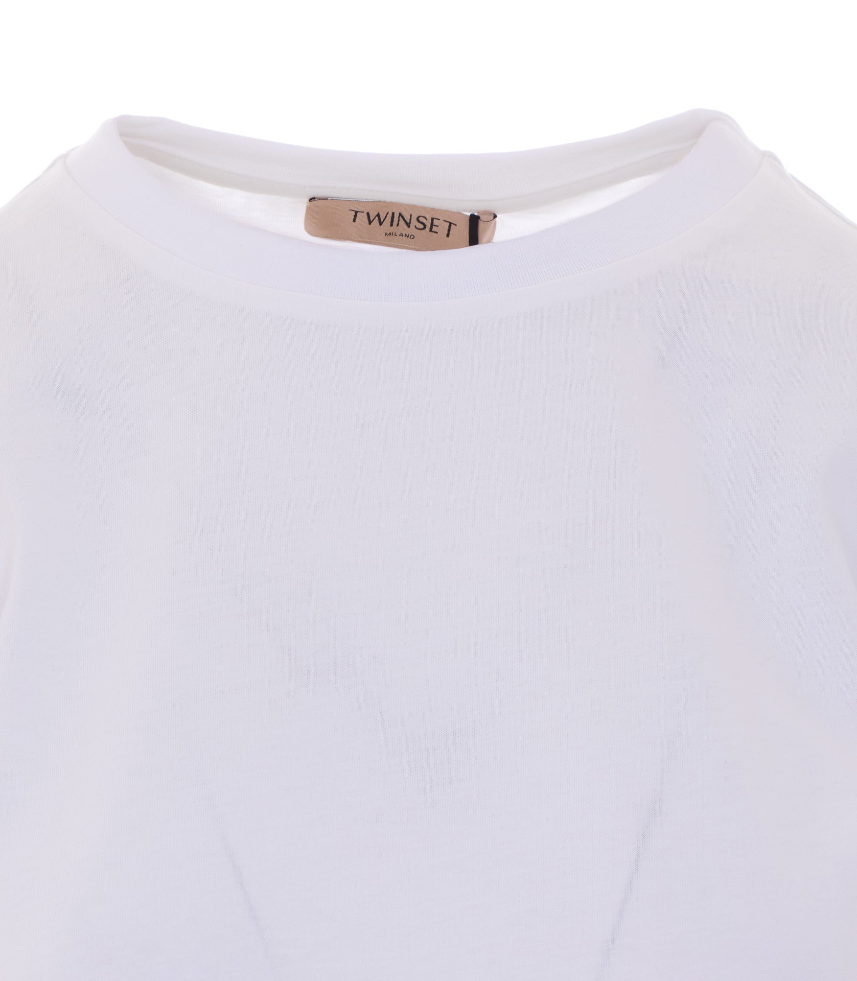 Twin-Set T-Shirts And Polos White Cotton