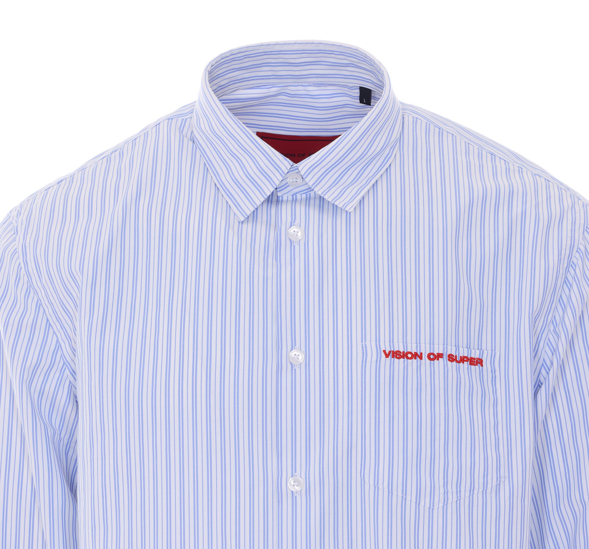 Vision Of Super Shirts Blue Polyester