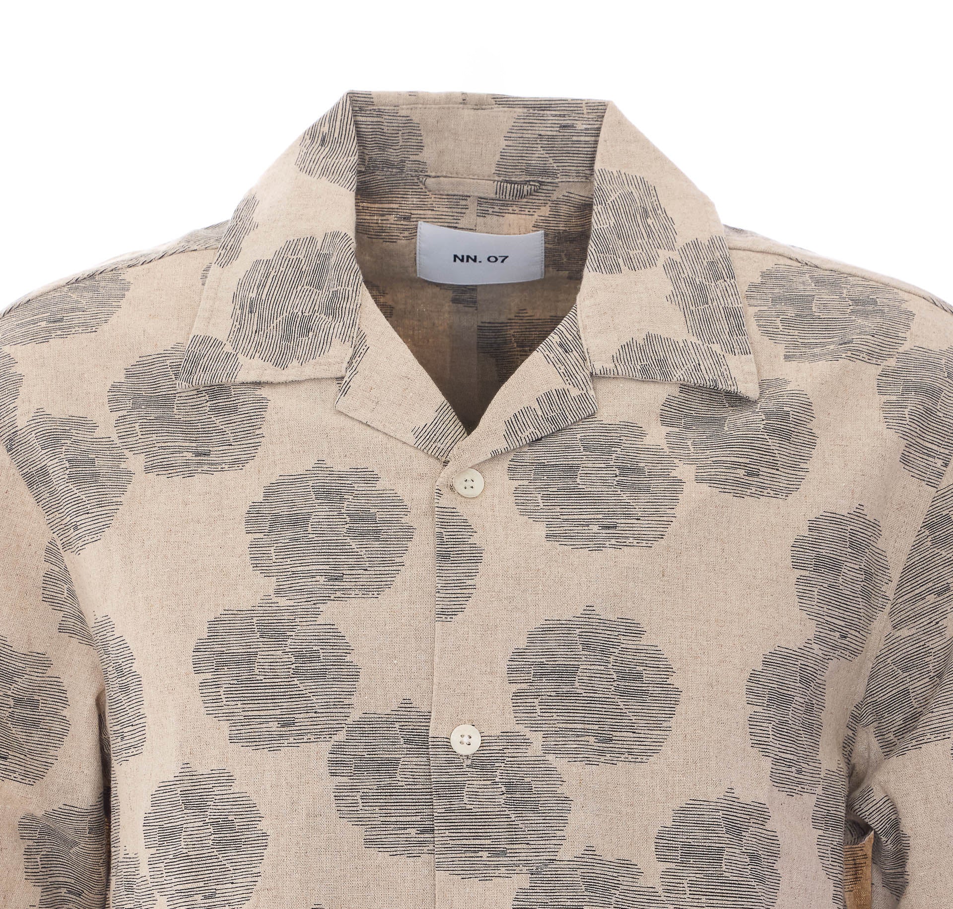 Nn.07 Shirts Beige Cotton