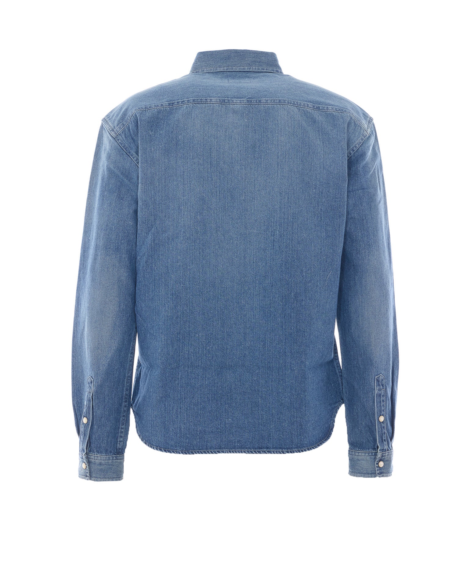 Saint Laurent Shirts Blue Cotton