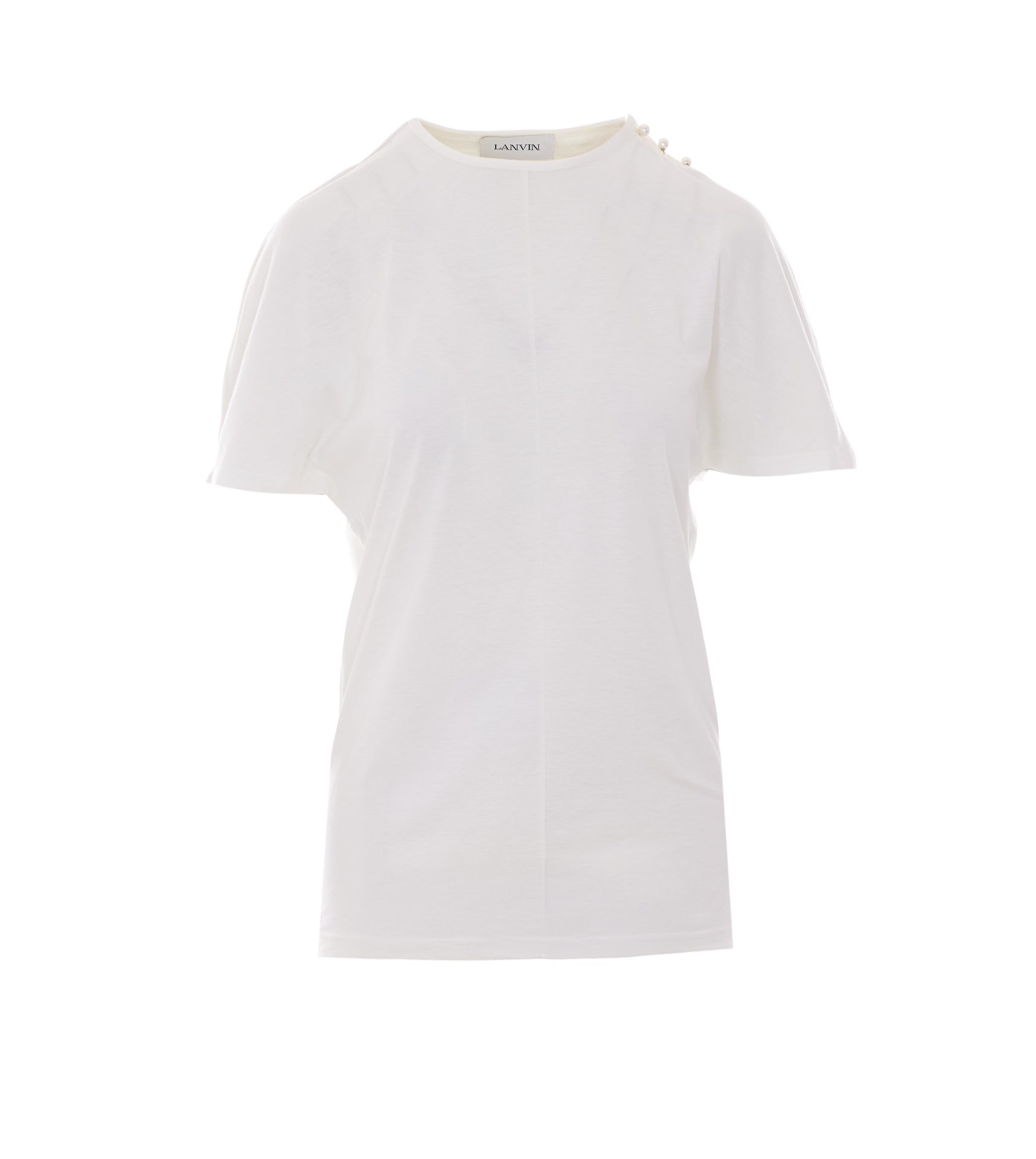 Lanvin T-Shirts And Polos White Cotton