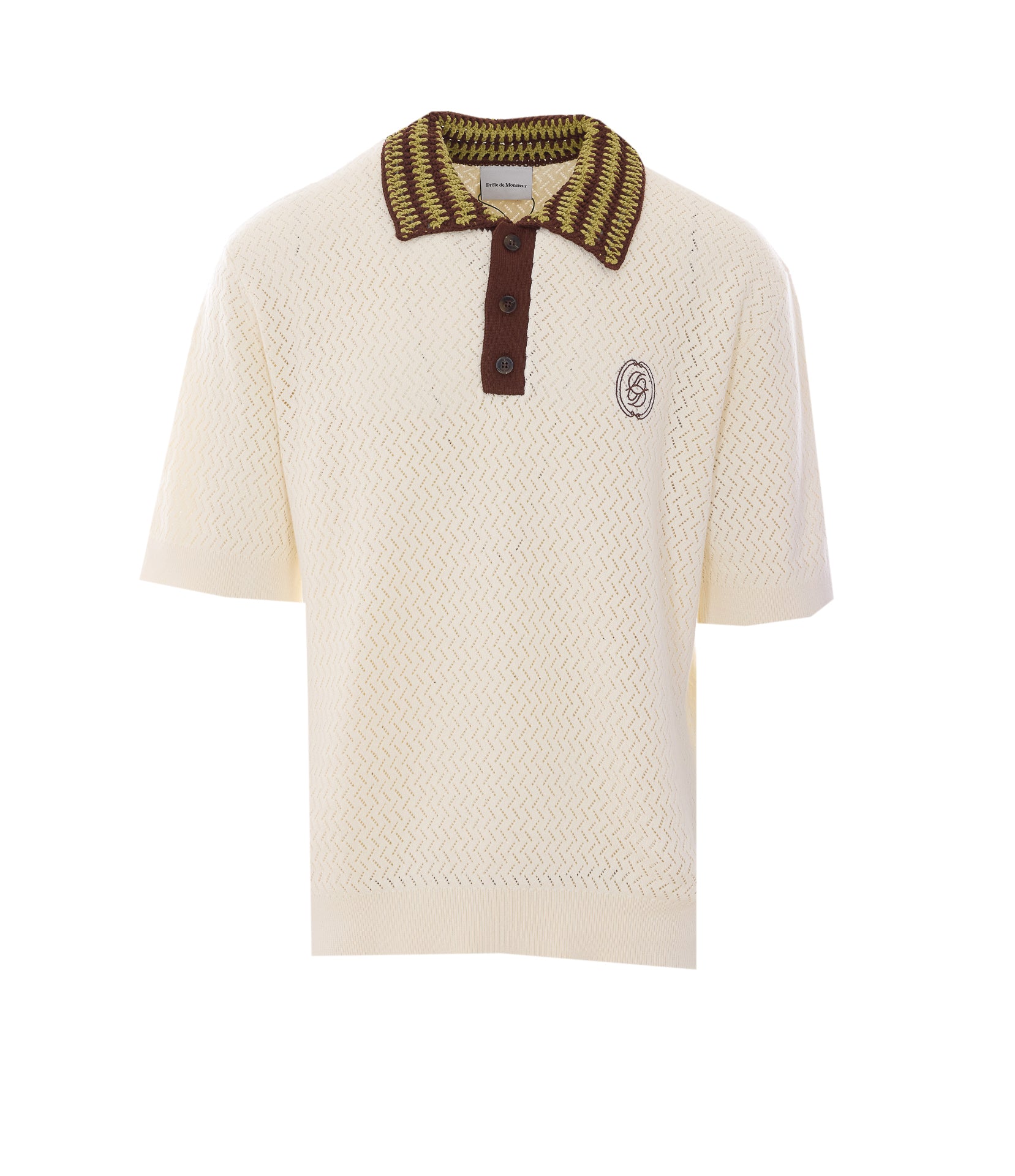 Drole De Monsieur T-Shirts And Polos White Cotton