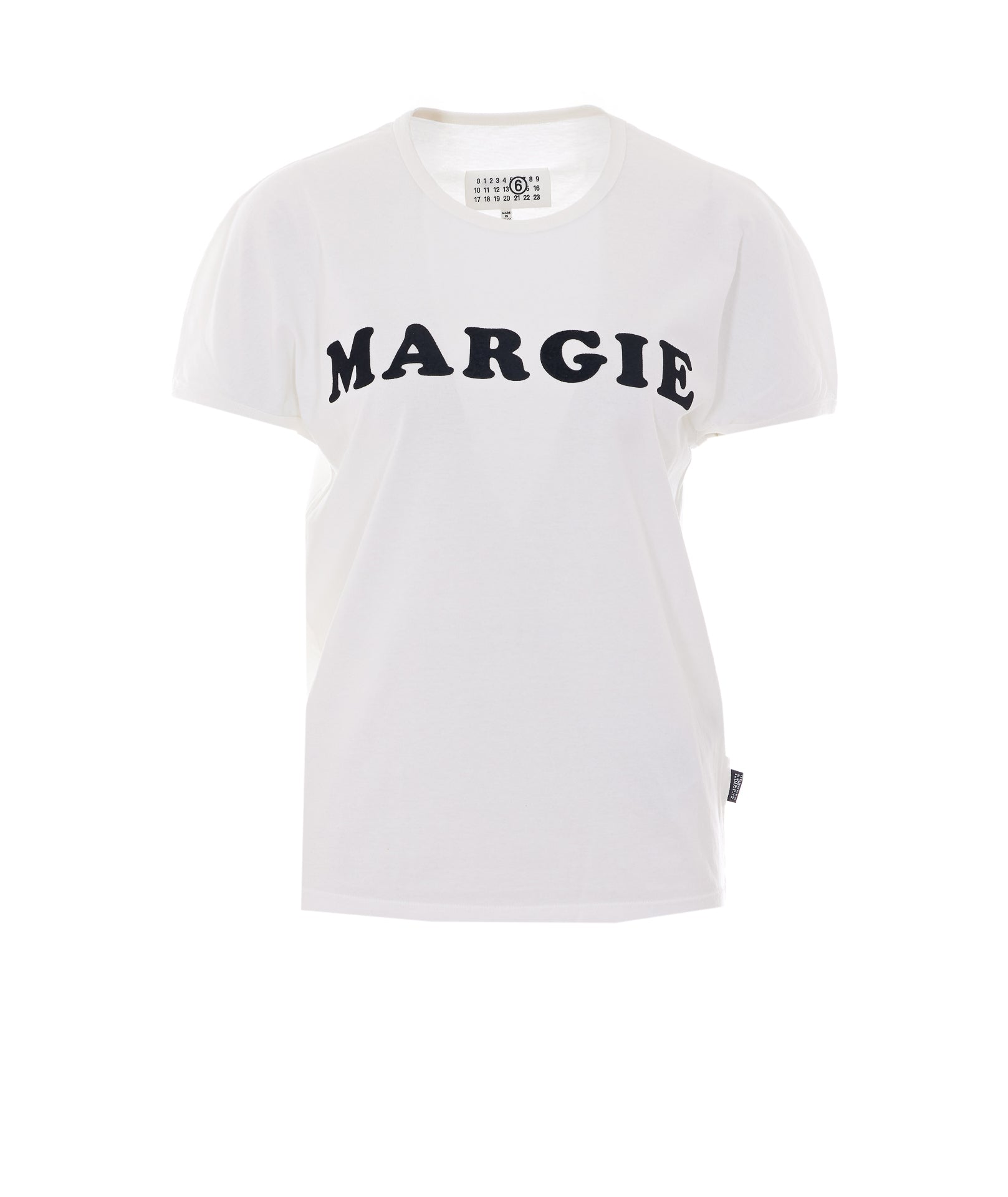 Mm6 Maison Margiela T-Shirts And Polos White Cotton