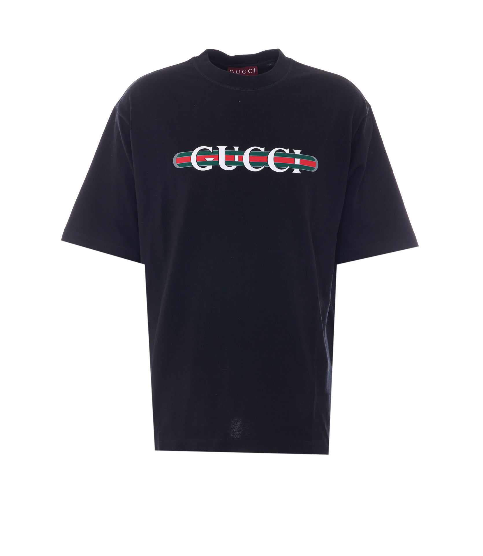 Gucci T-Shirts And Polos Black Cotton