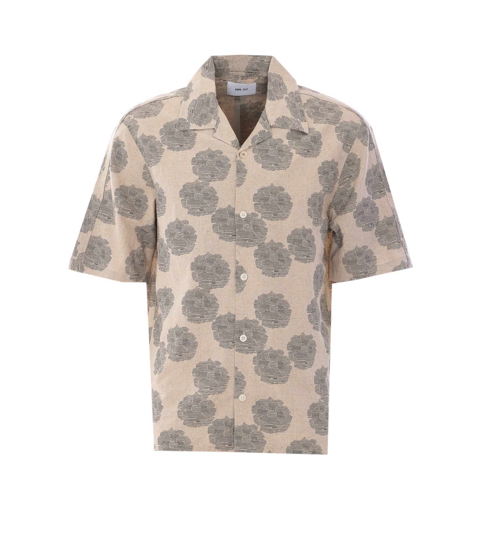 Nn.07 Shirts Beige Cotton