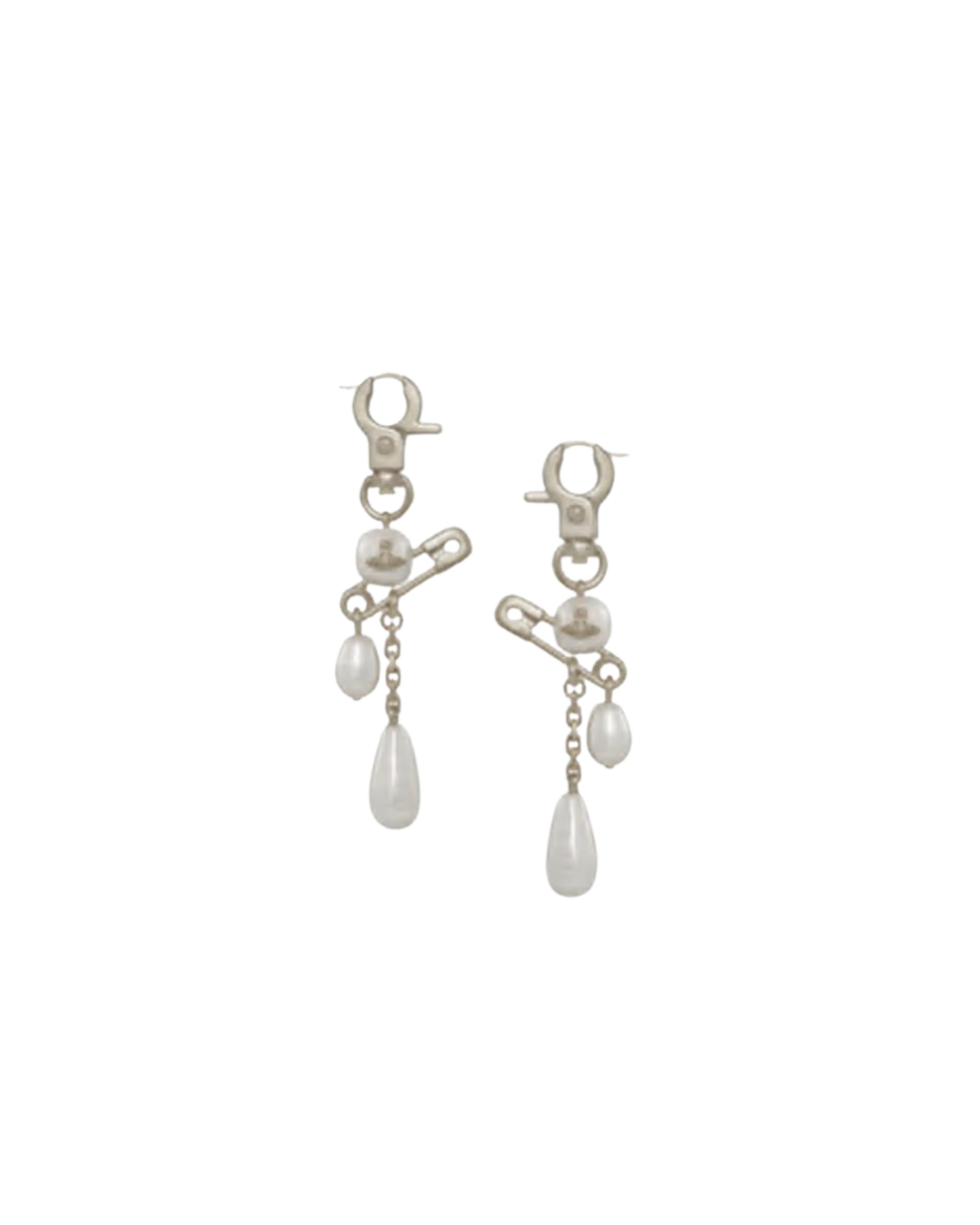 Vivienne Westwood Bijoux White Brass