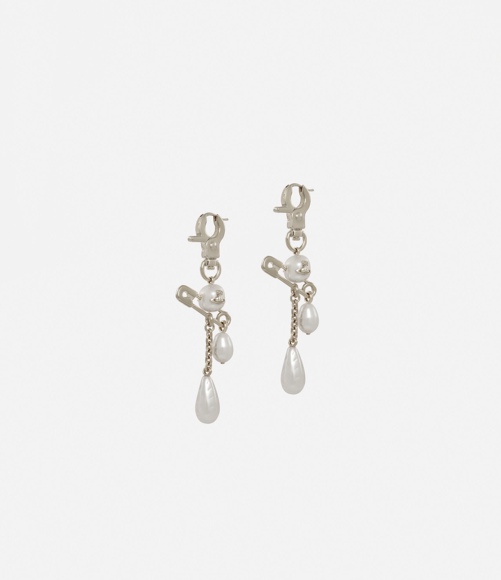 Vivienne Westwood Bijoux White Brass