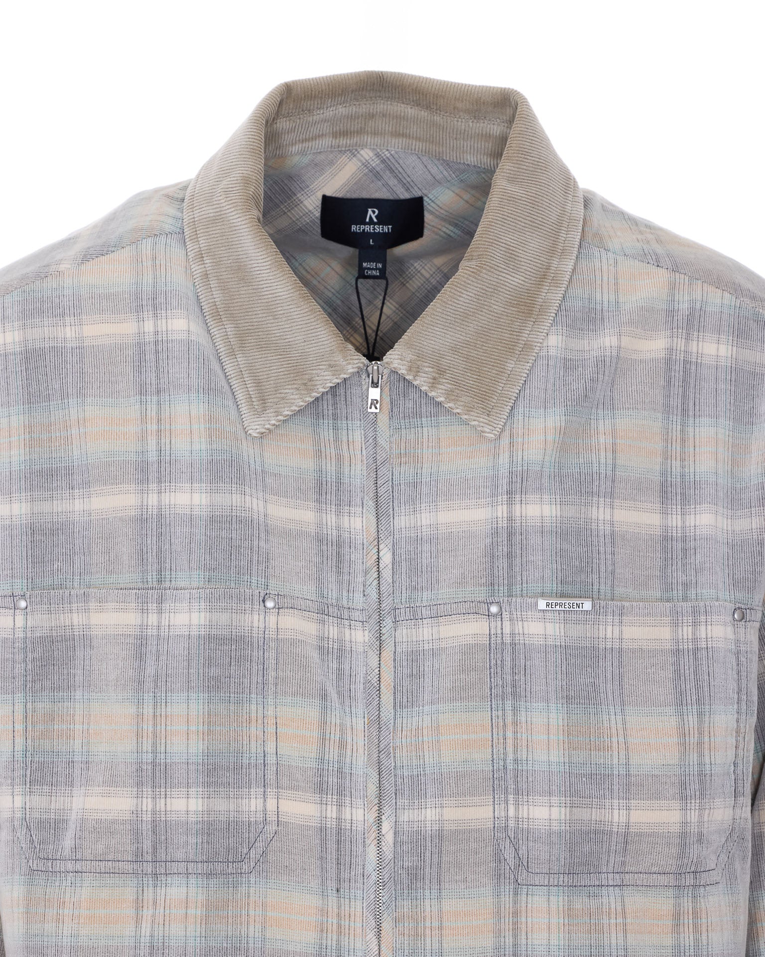Represent Shirts Grey Cotton