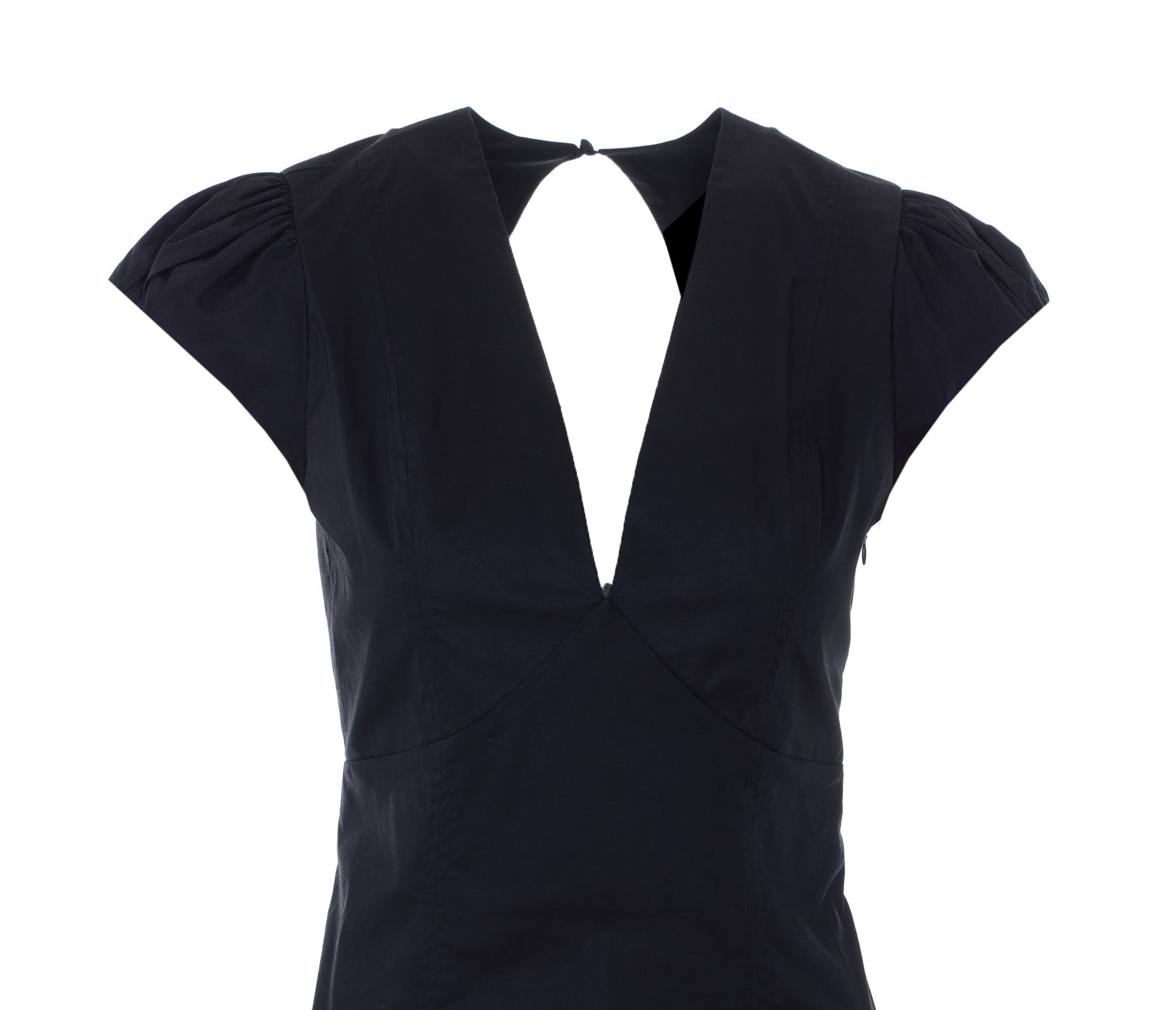 Twin-Set Dresses Black Cotton