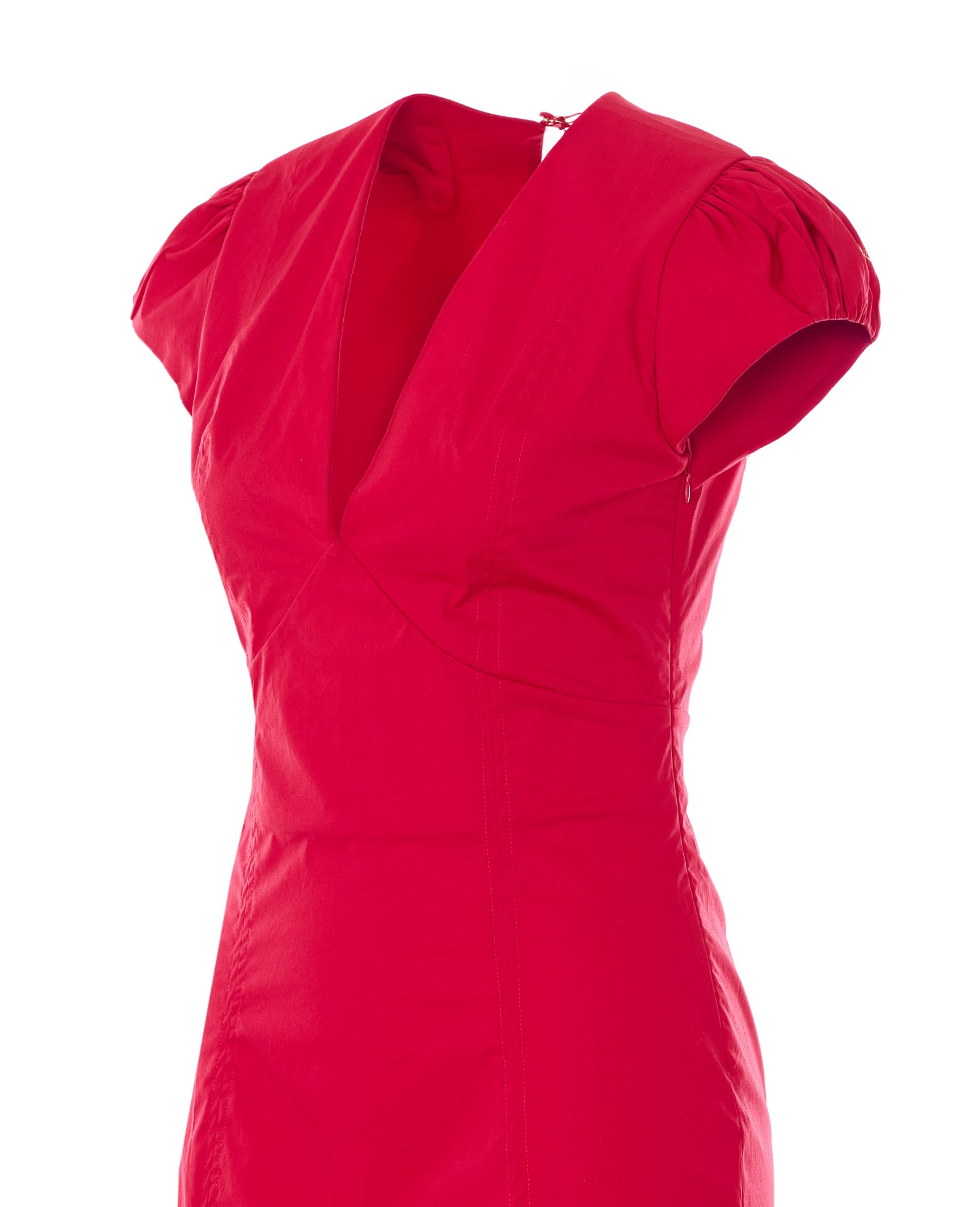 Twin-Set Dresses Red Cotton