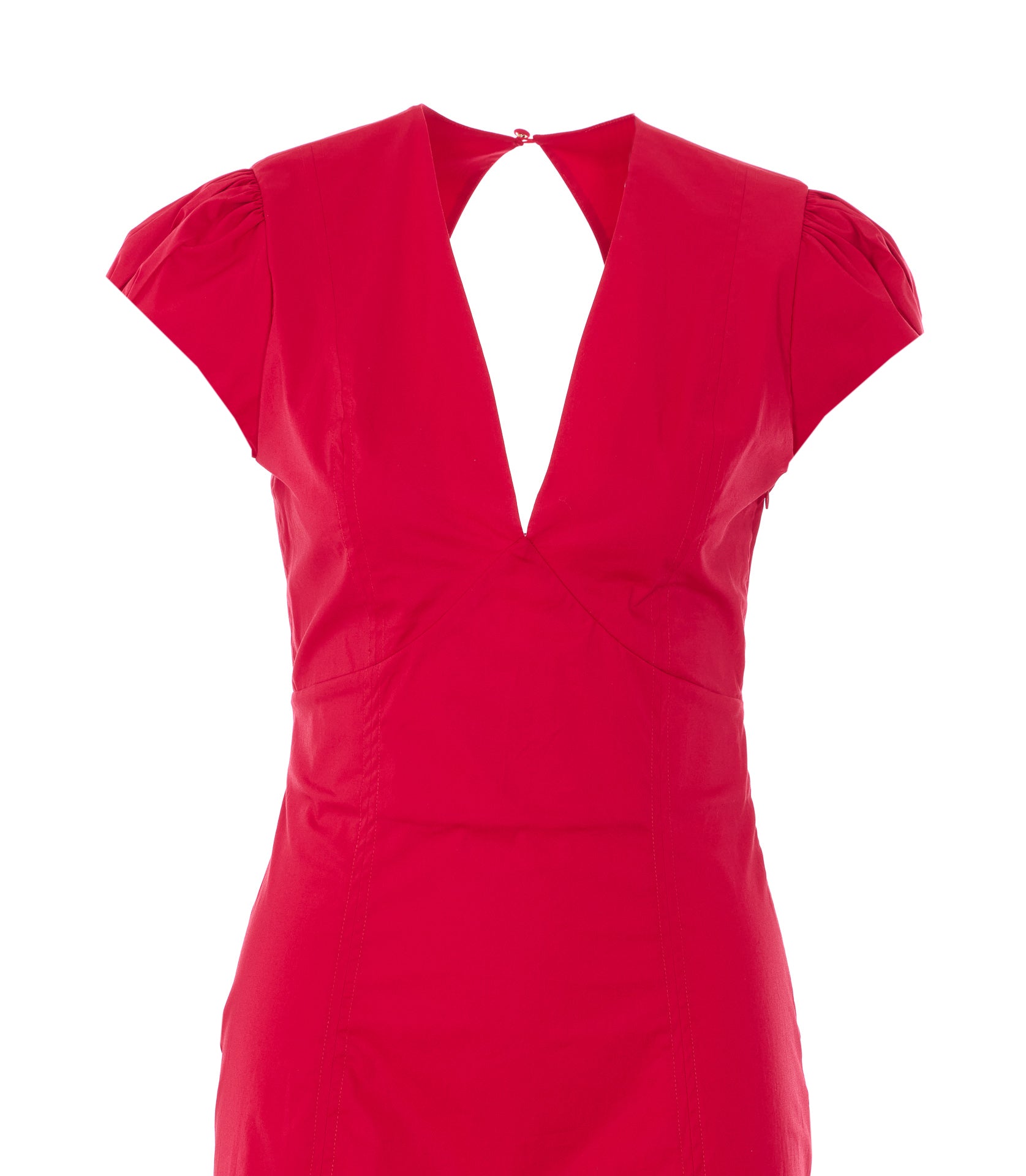 Twin-Set Dresses Red Cotton
