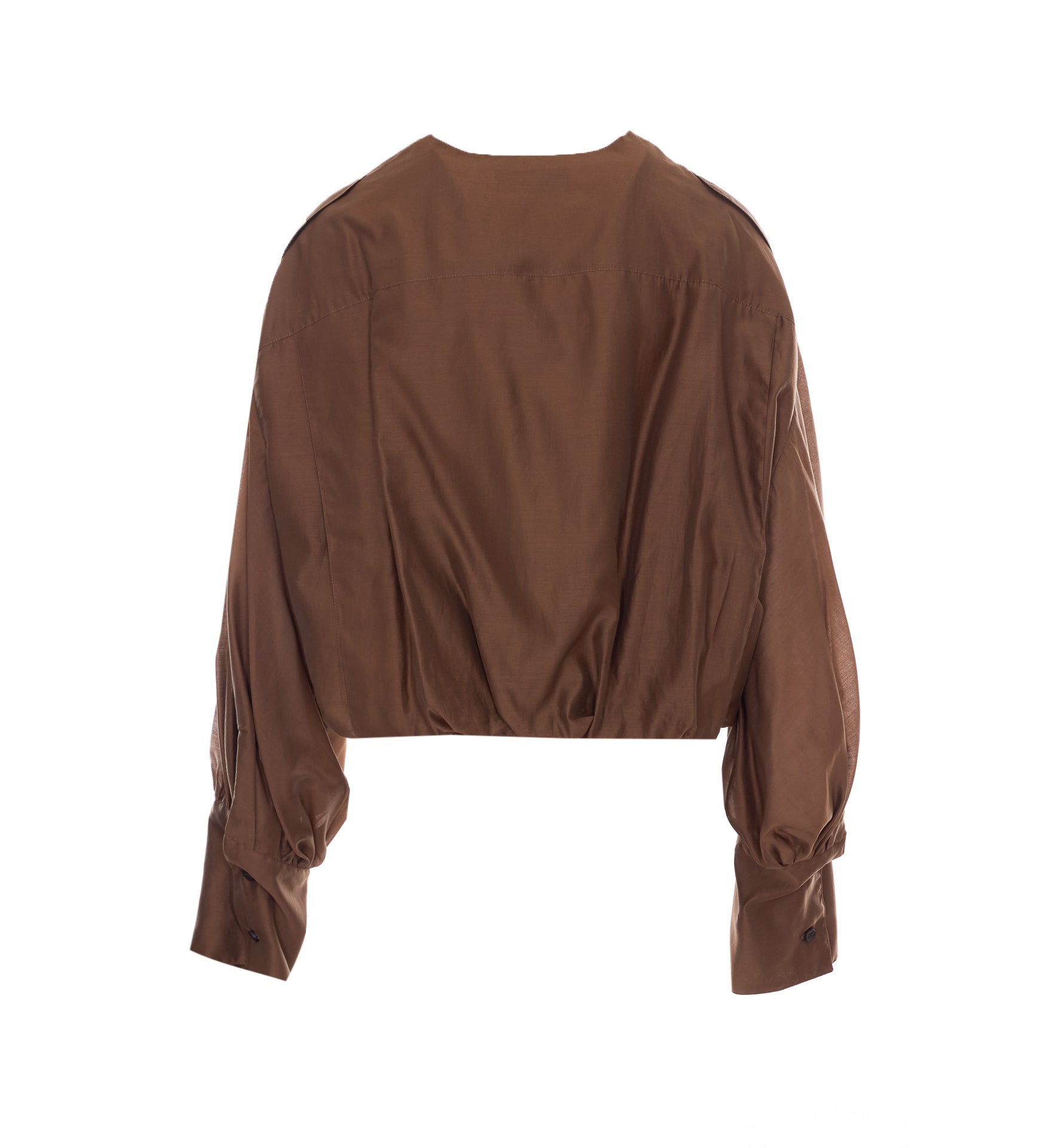 The Latest Shirts Brown Lyocell