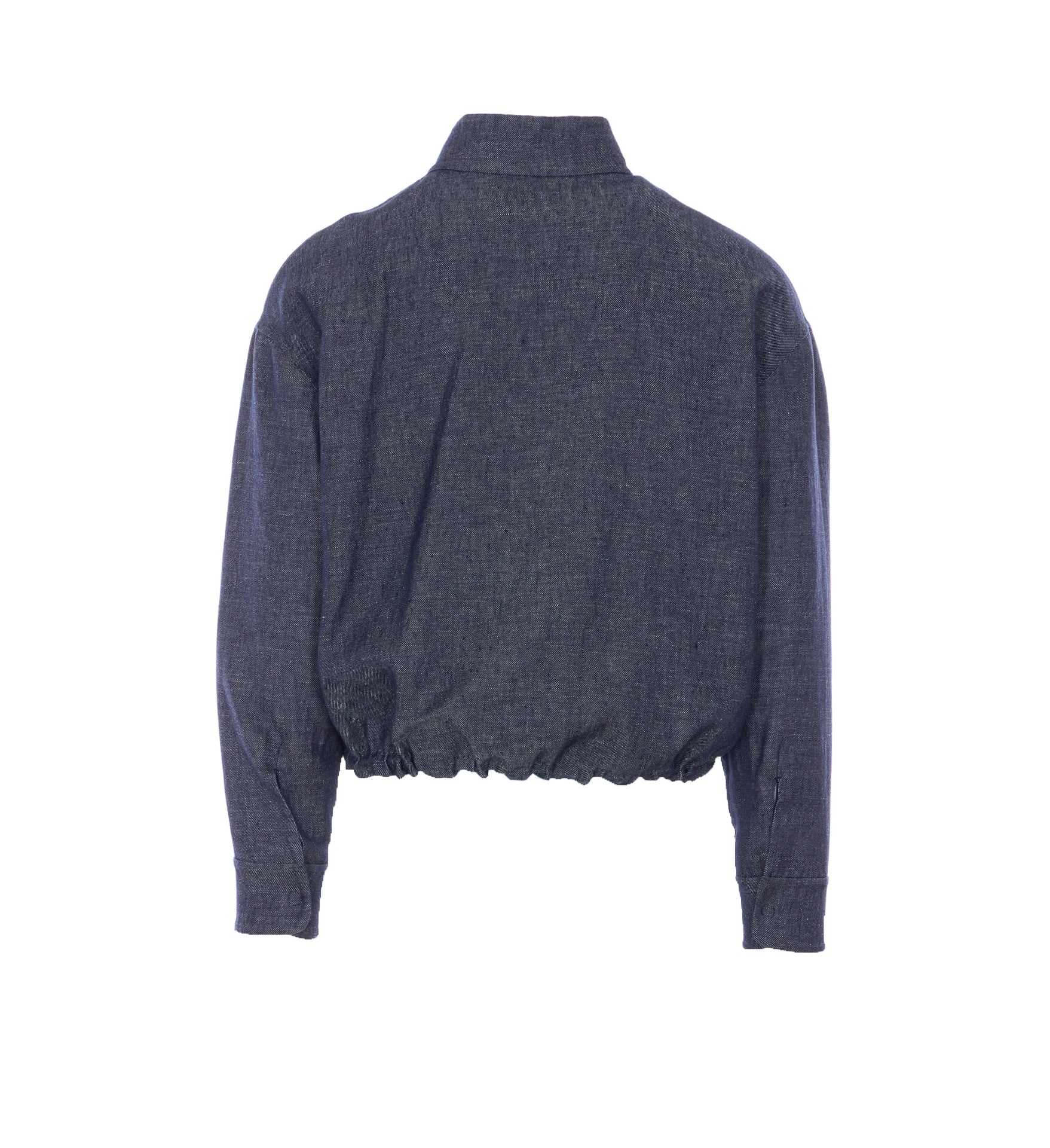 Fendi Jackets Blue Linen