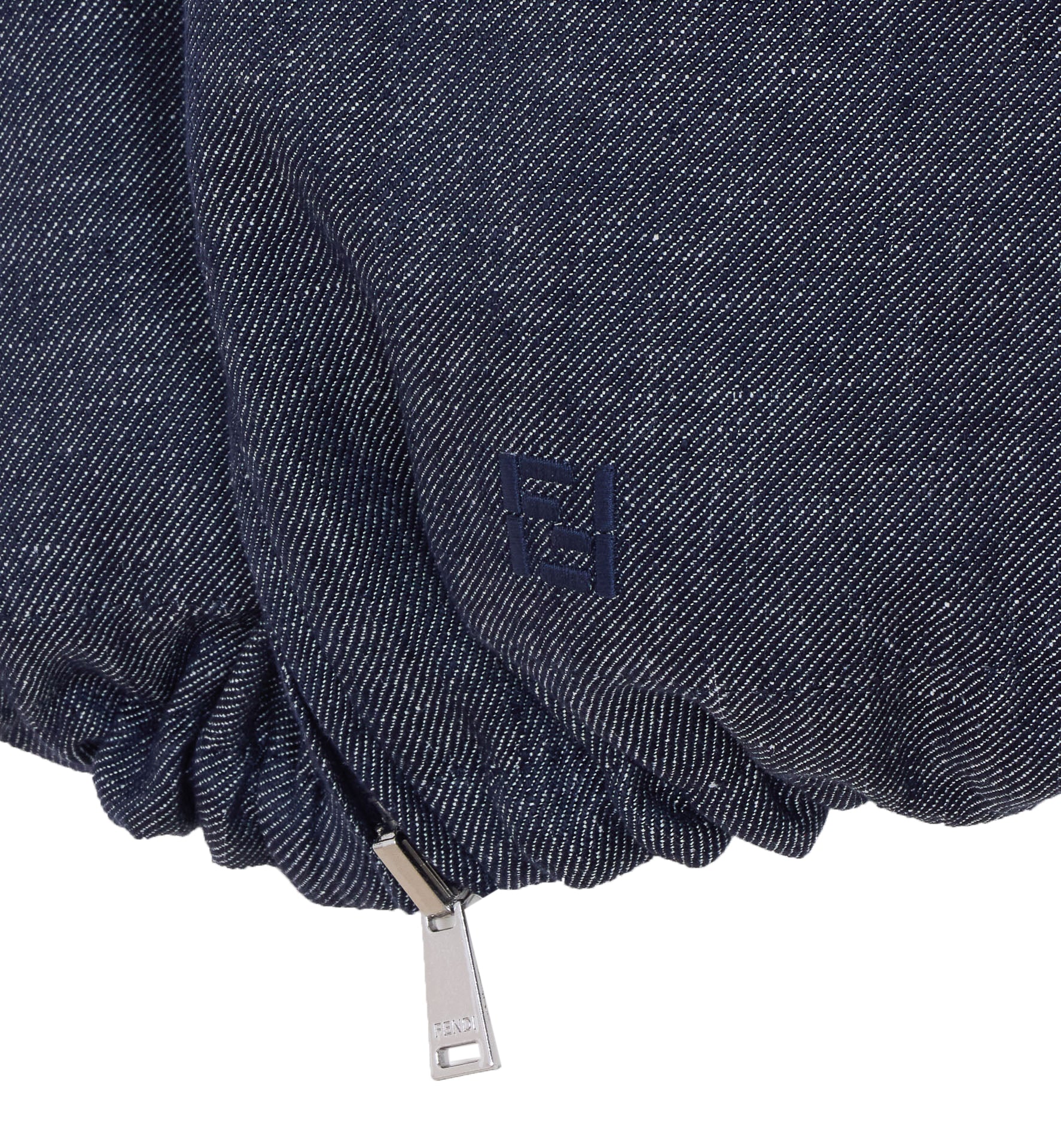 Fendi Jackets Blue Linen