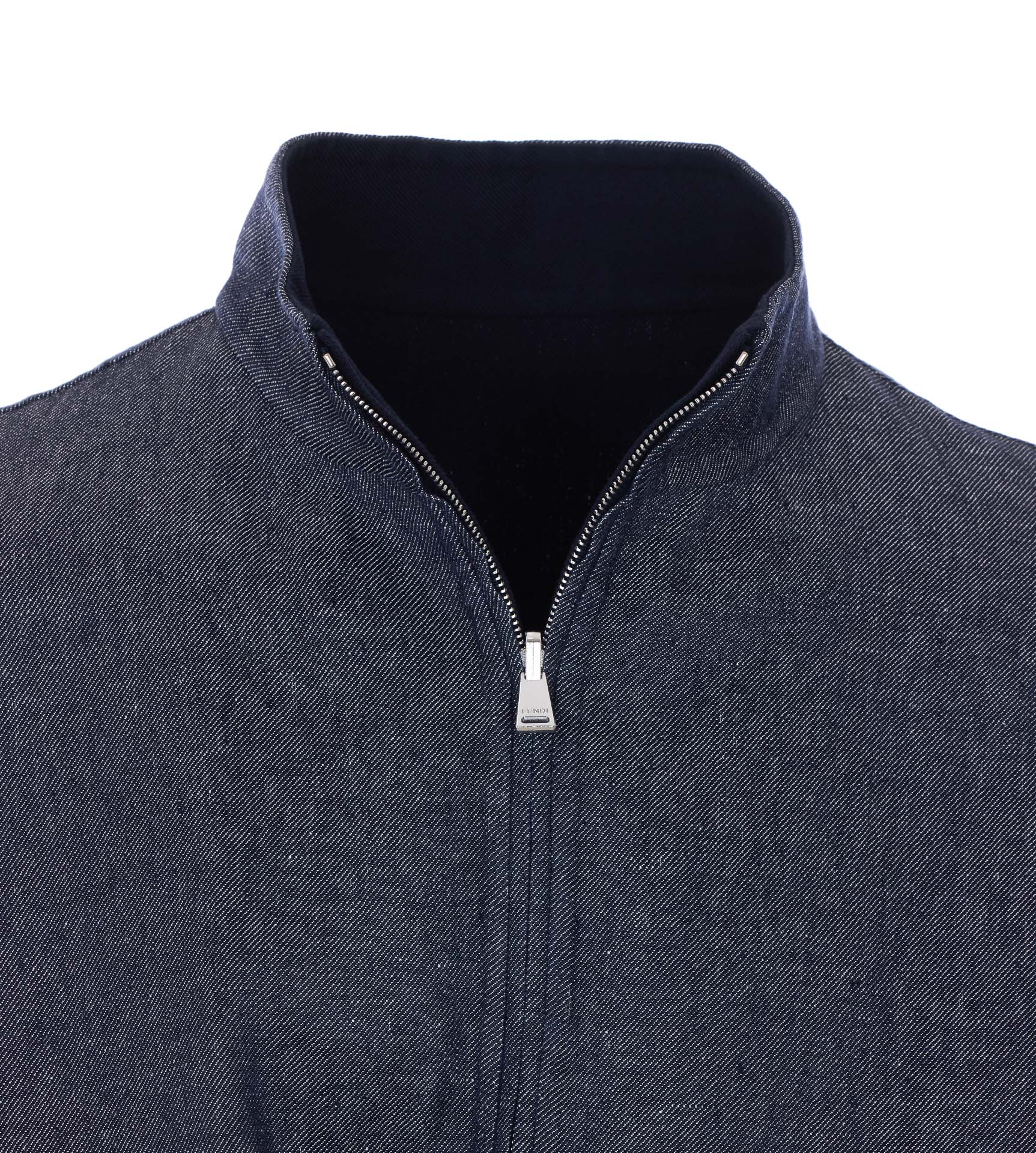Fendi Jackets Blue Linen